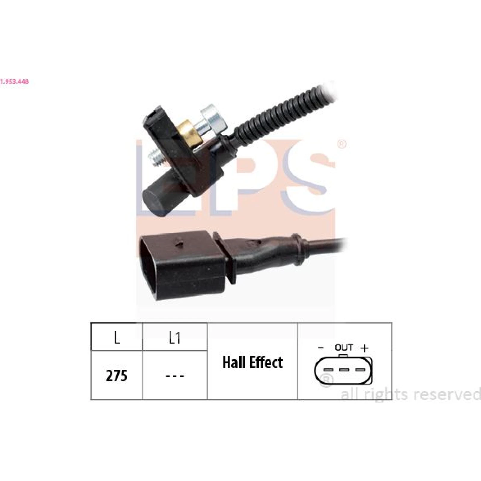 EPS Impulsgeber, Kurbelwelle 1.953.448