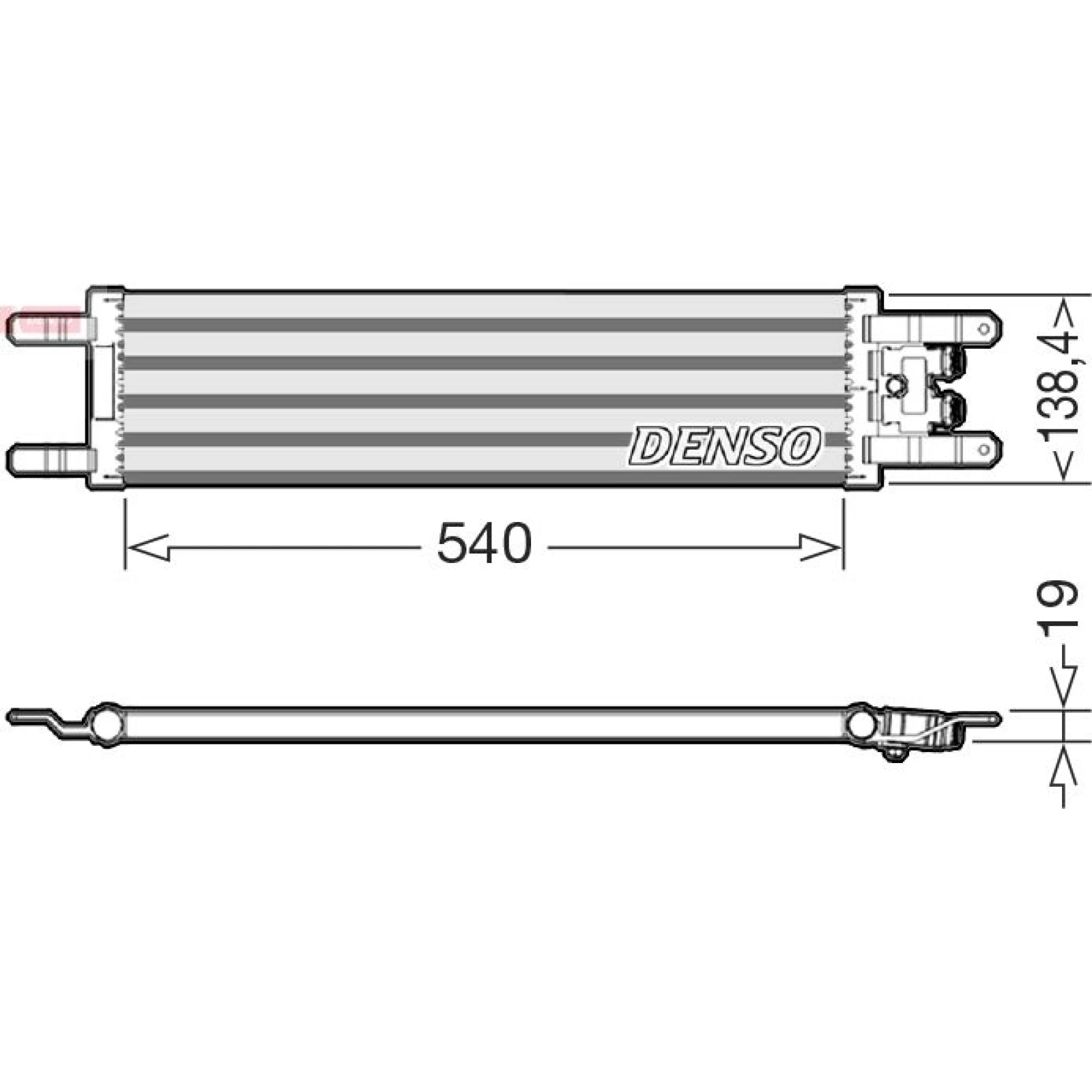 DENSO Ölkühler, Motoröl DRL09001