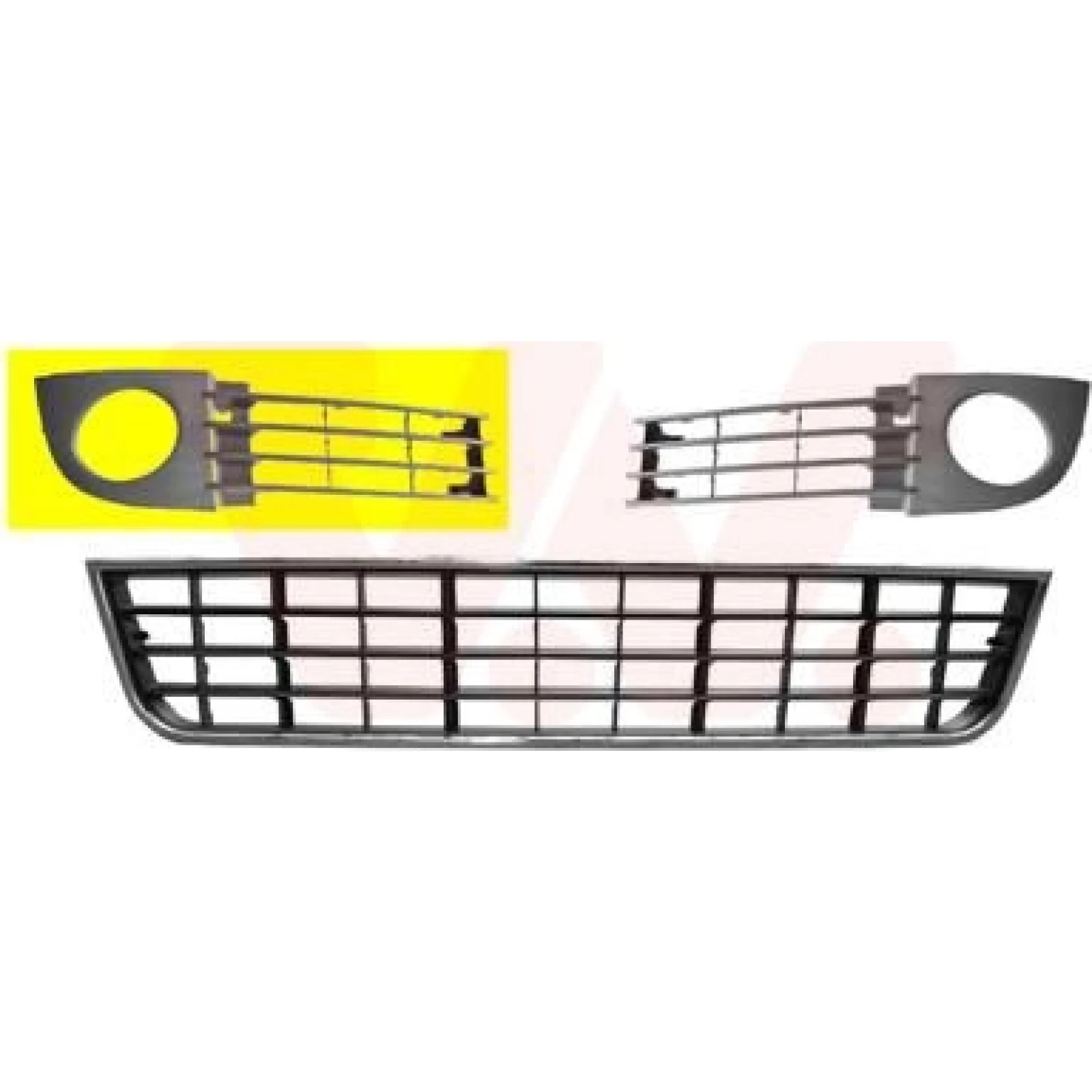 VAN WEZEL Lüftungsgitter, Stoßfänger 0317594