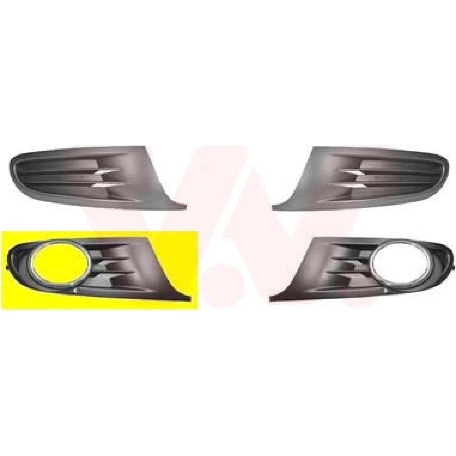 VAN WEZEL Lüftungsgitter, Stoßfänger 5863594