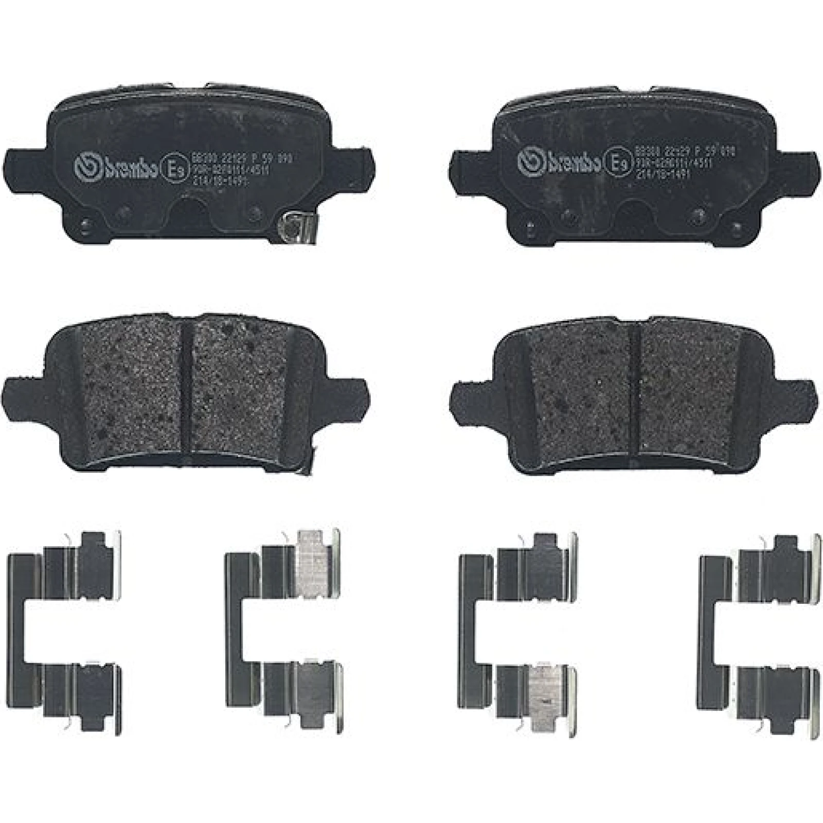 BREMBO Bremsklötze HA P 59 090