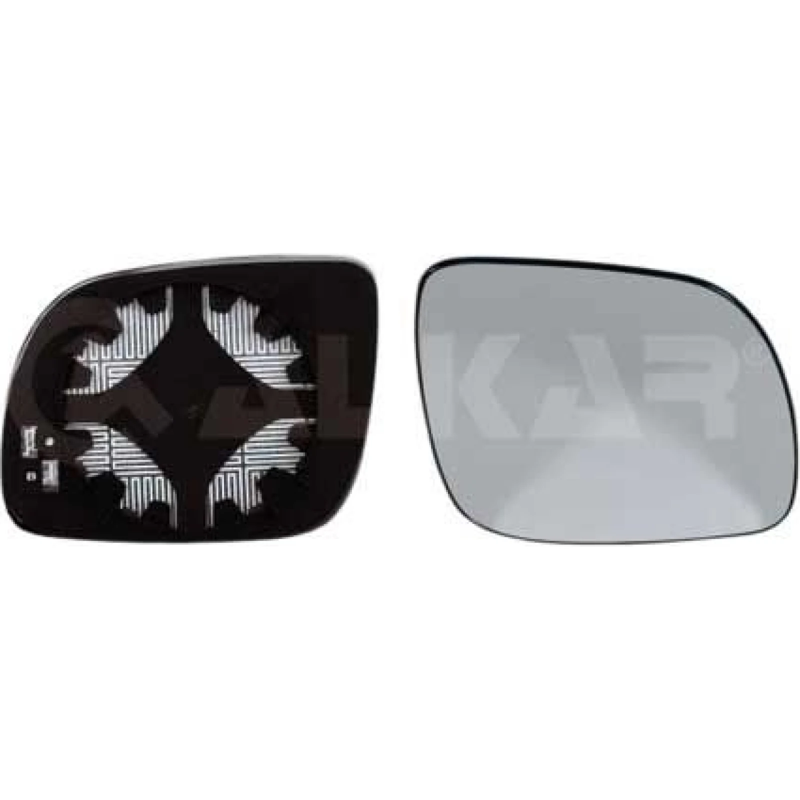 Alkar Außenspiegelglas 6432521