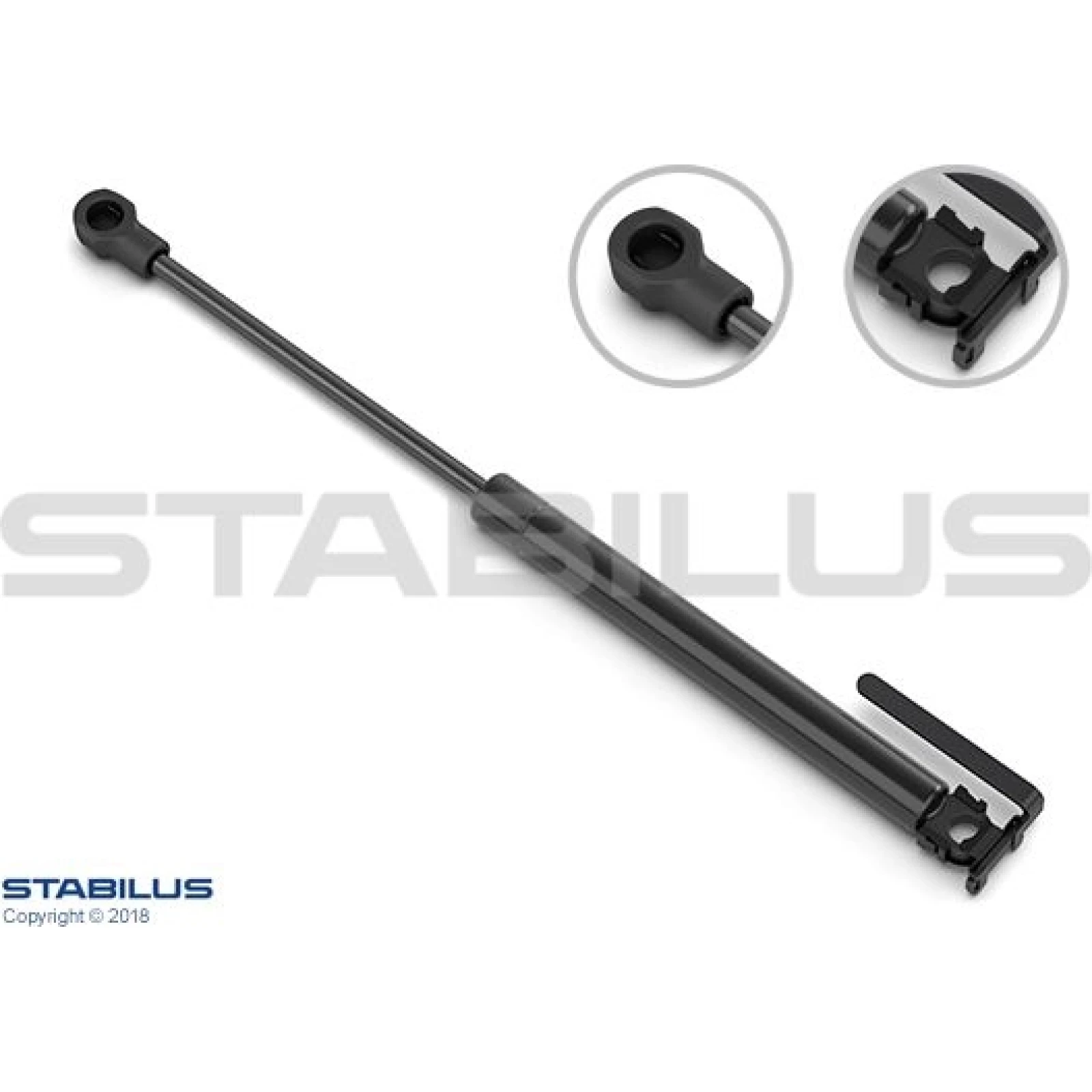 Gasfeder, Verdeck L 286 140N 8056LV