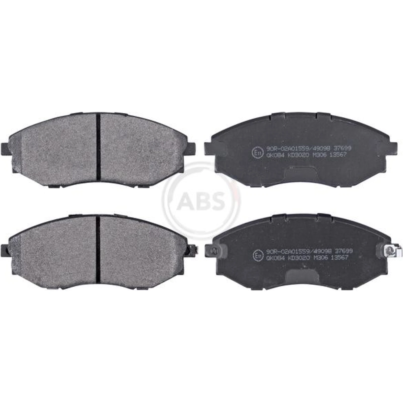 A.B.S. Bremsbeläge 37699