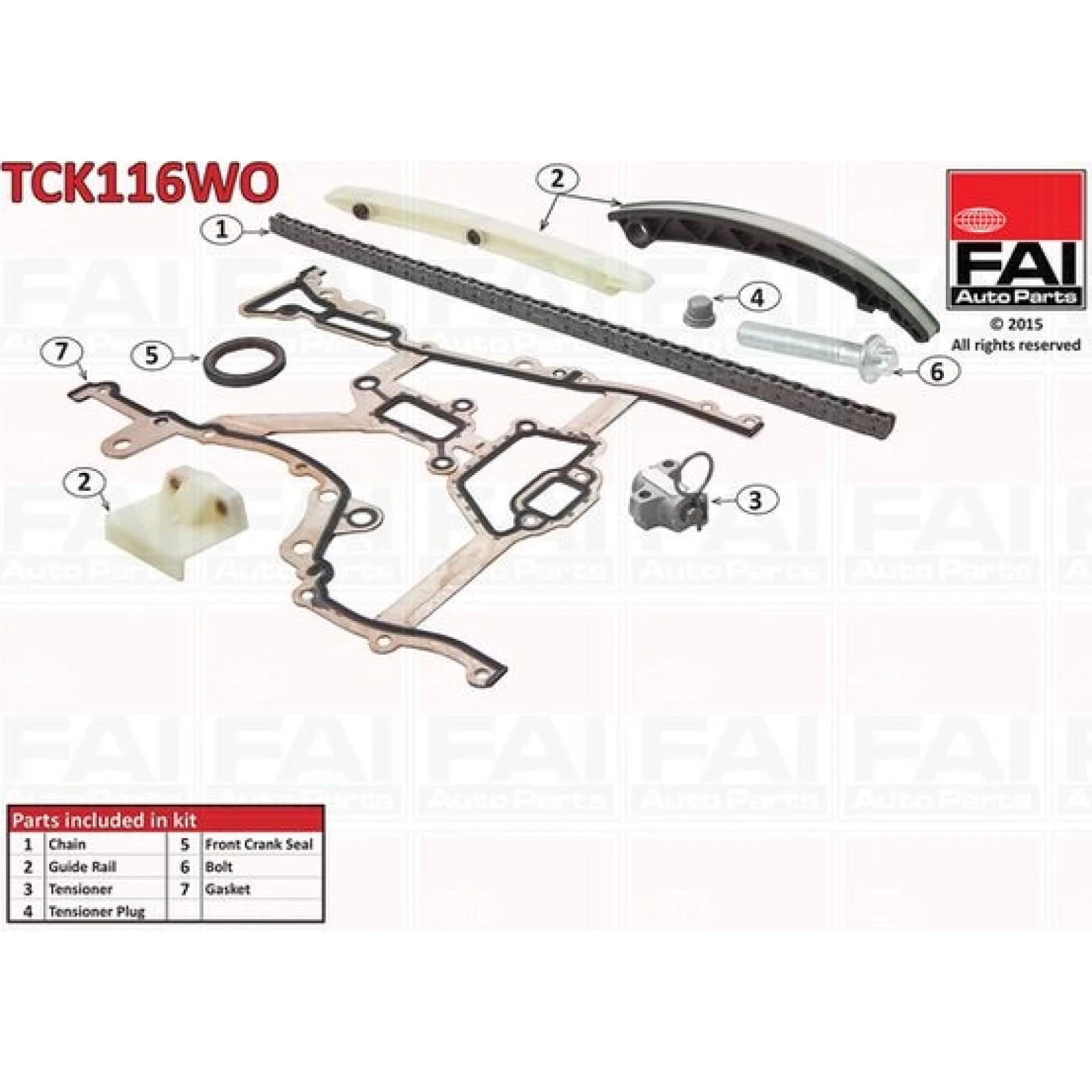 Steuerkettensatz TCK116WO