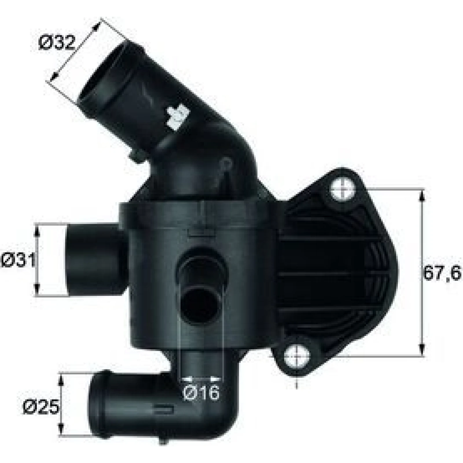 Integralthermostat TI 15 92