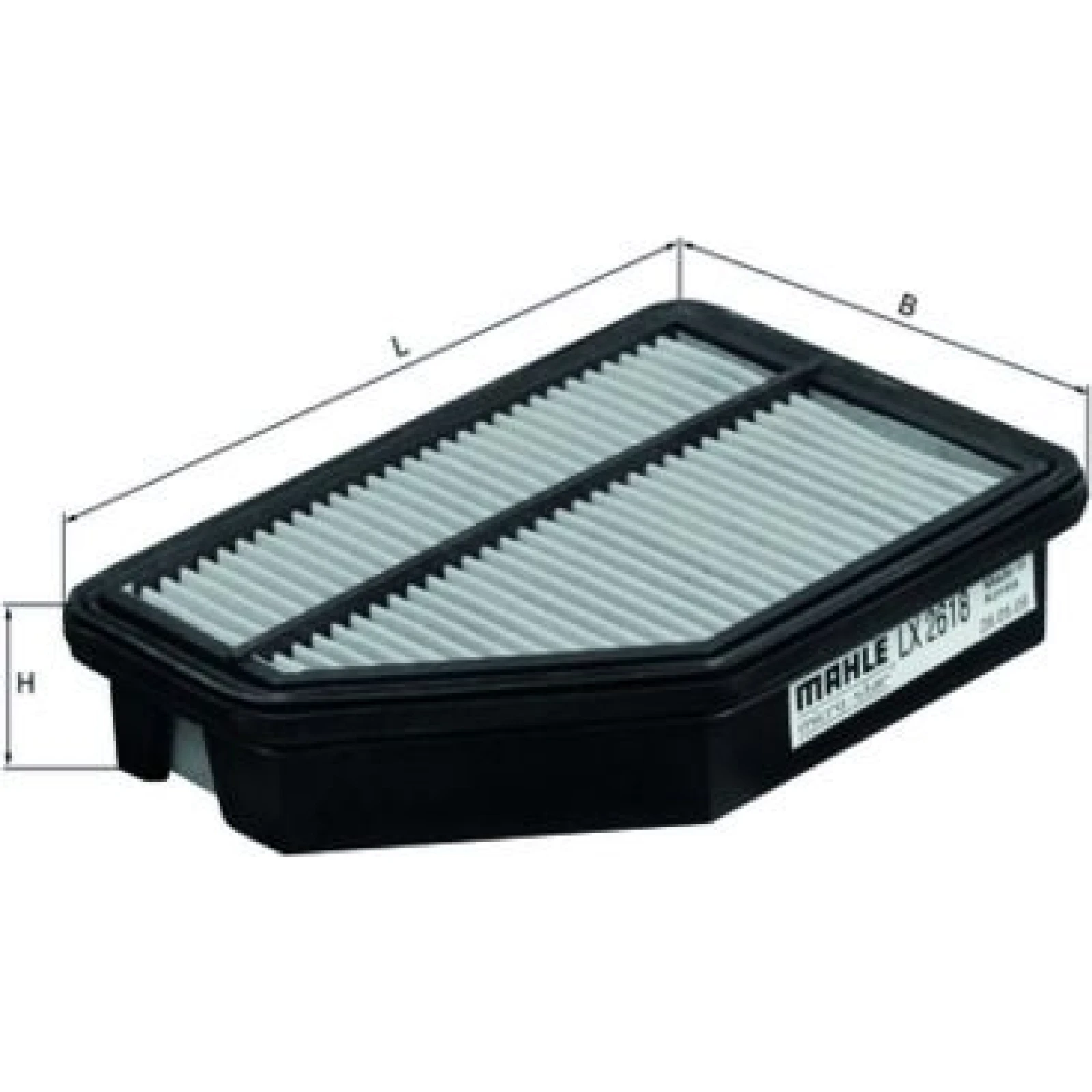 MAHLE Luftfilter LX 2618