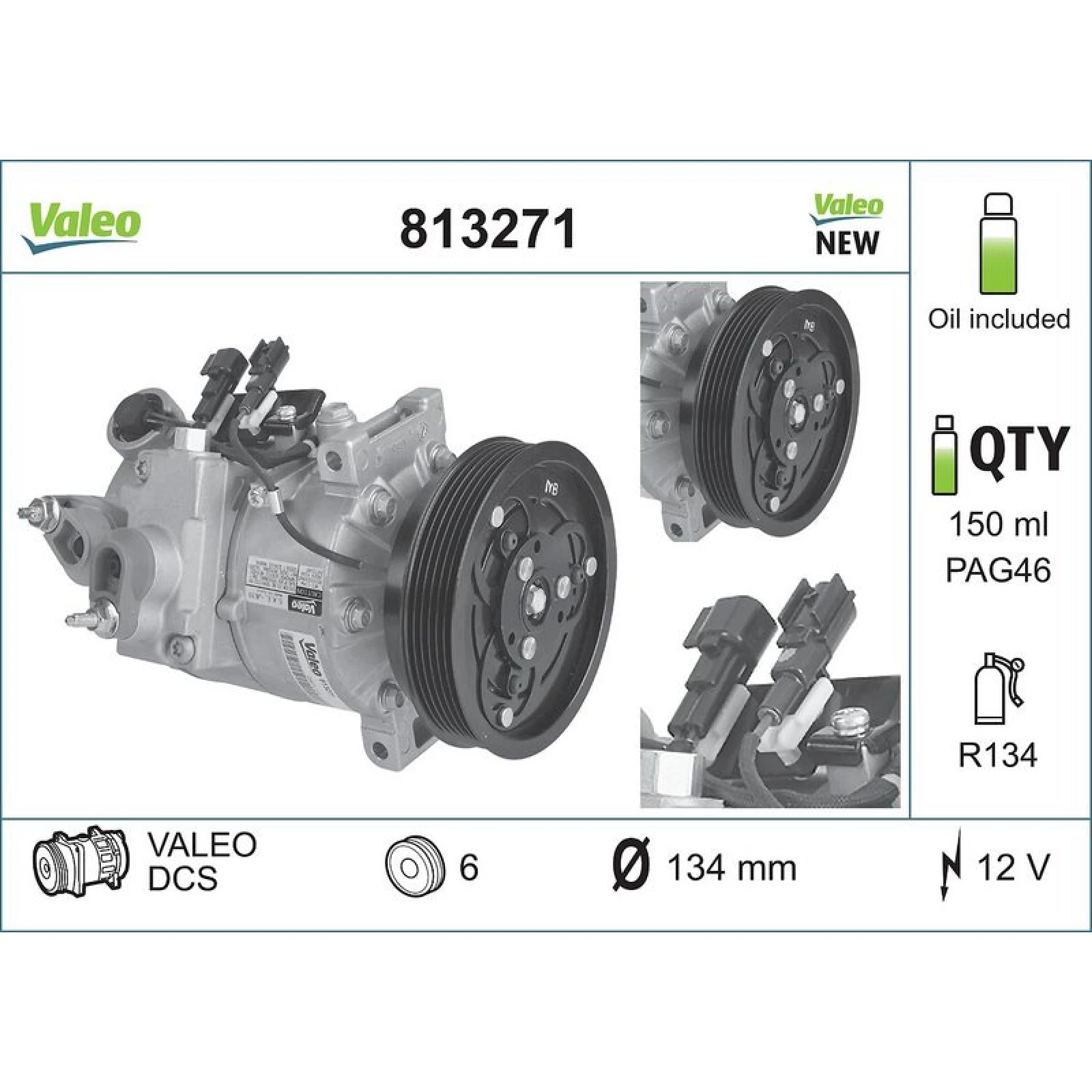 Kompressor, Klimaanlage 813271