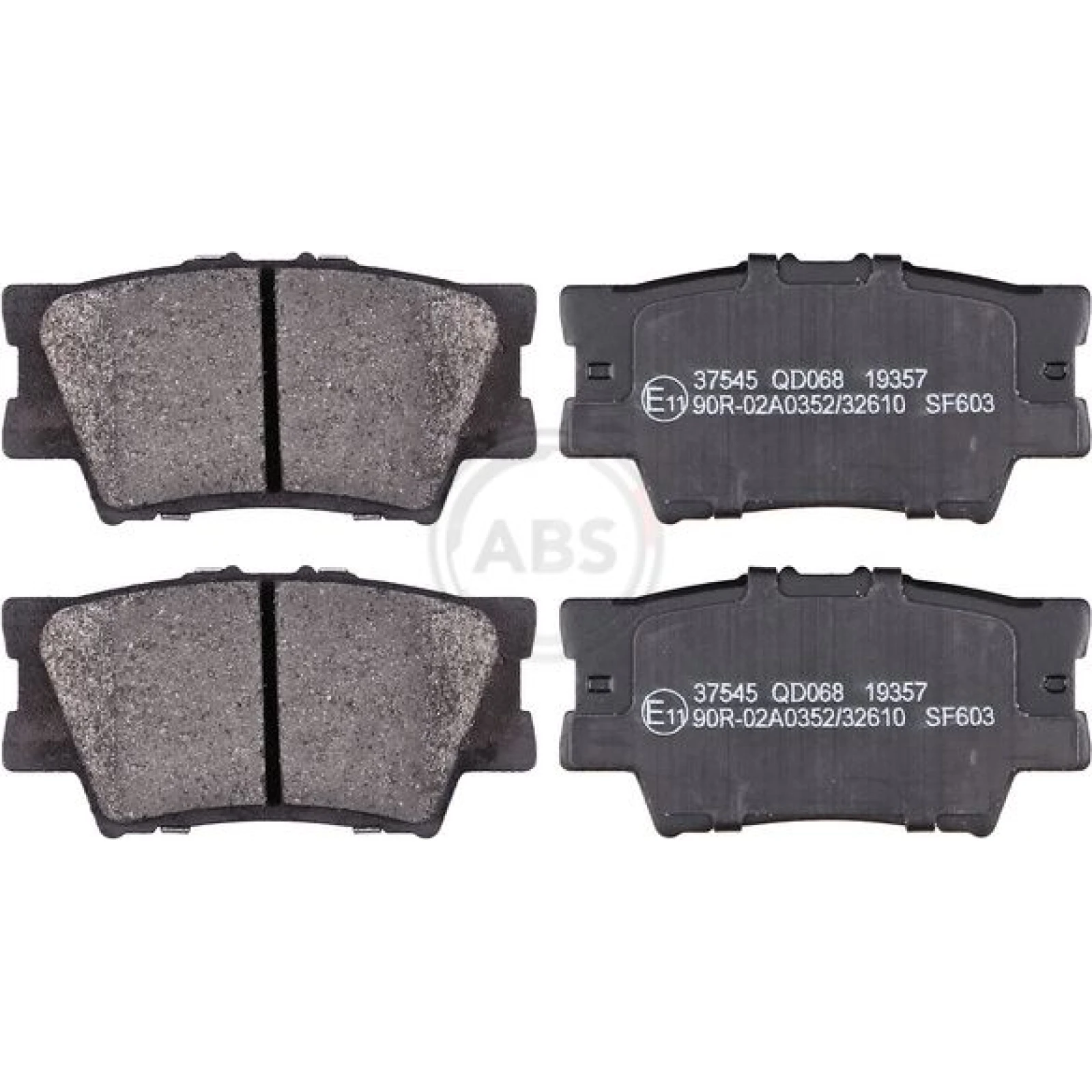 A.B.S. Bremsbeläge 37545