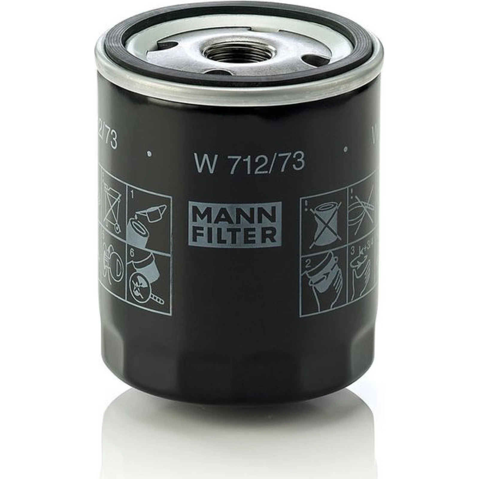 Mann & Hummel Ölfilter PKW W 712/73