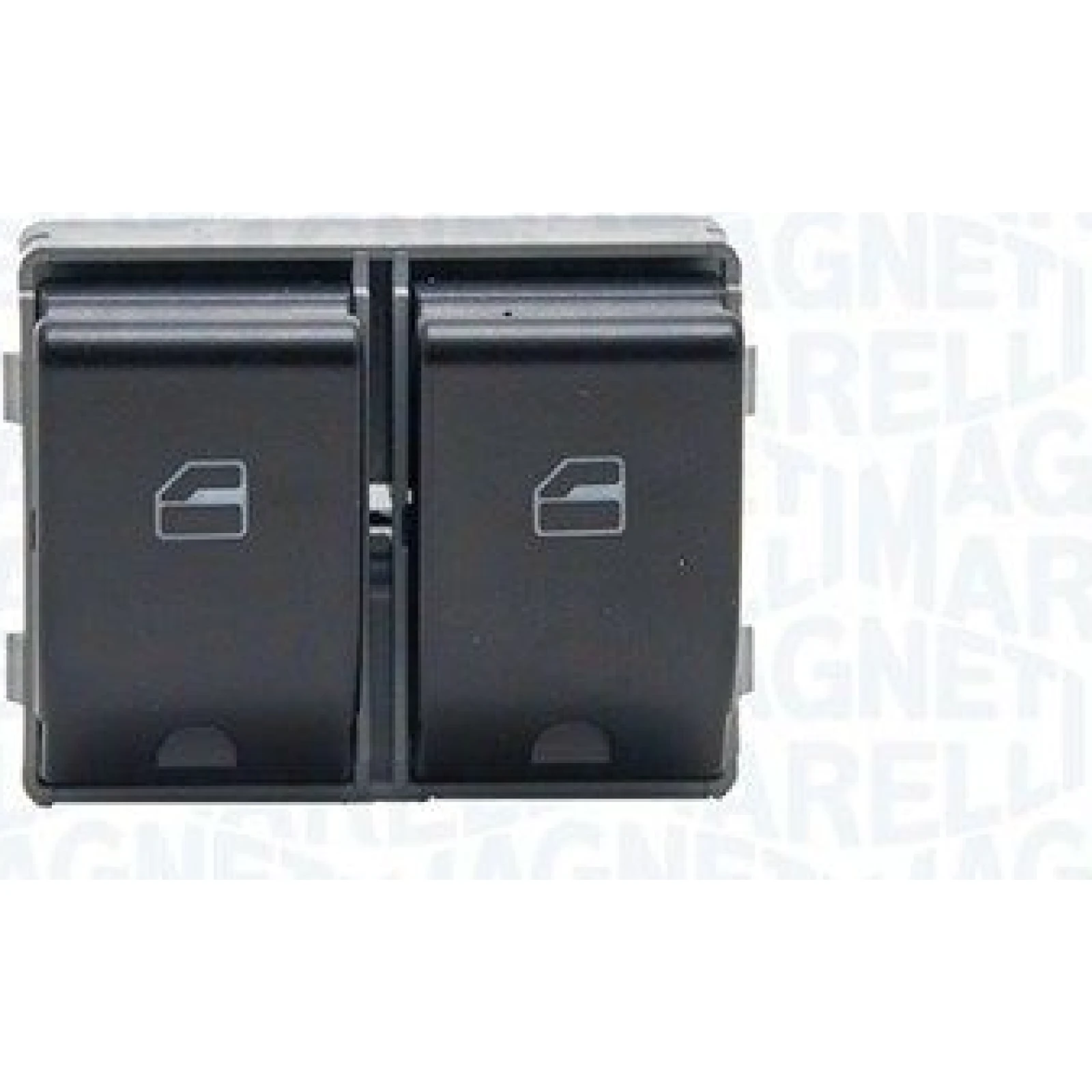 MAGNETI MARELLI 50990010 Fensterheberschalter vorne links, elektrisch, schwarz