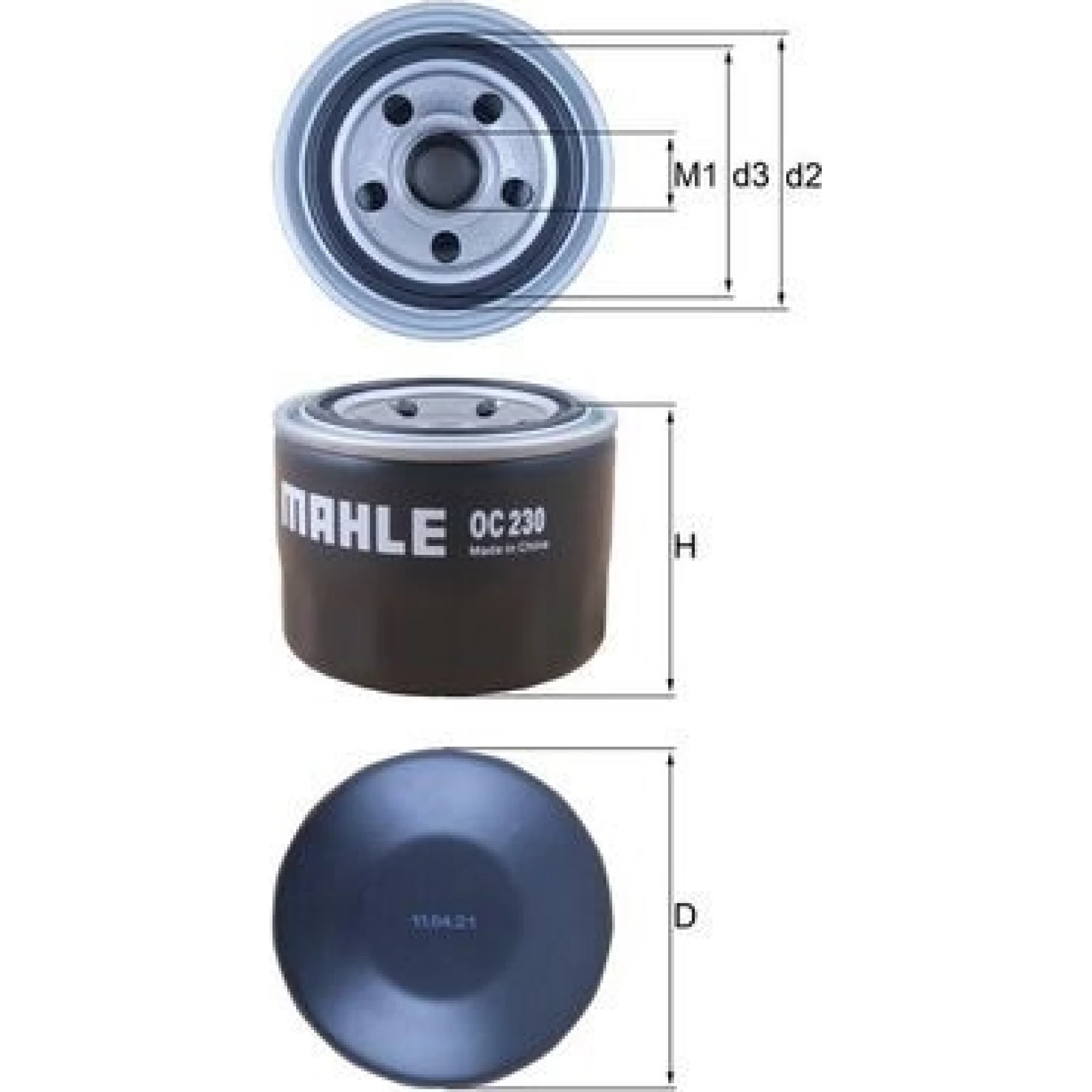 MAHLE Ölfilter OC 230