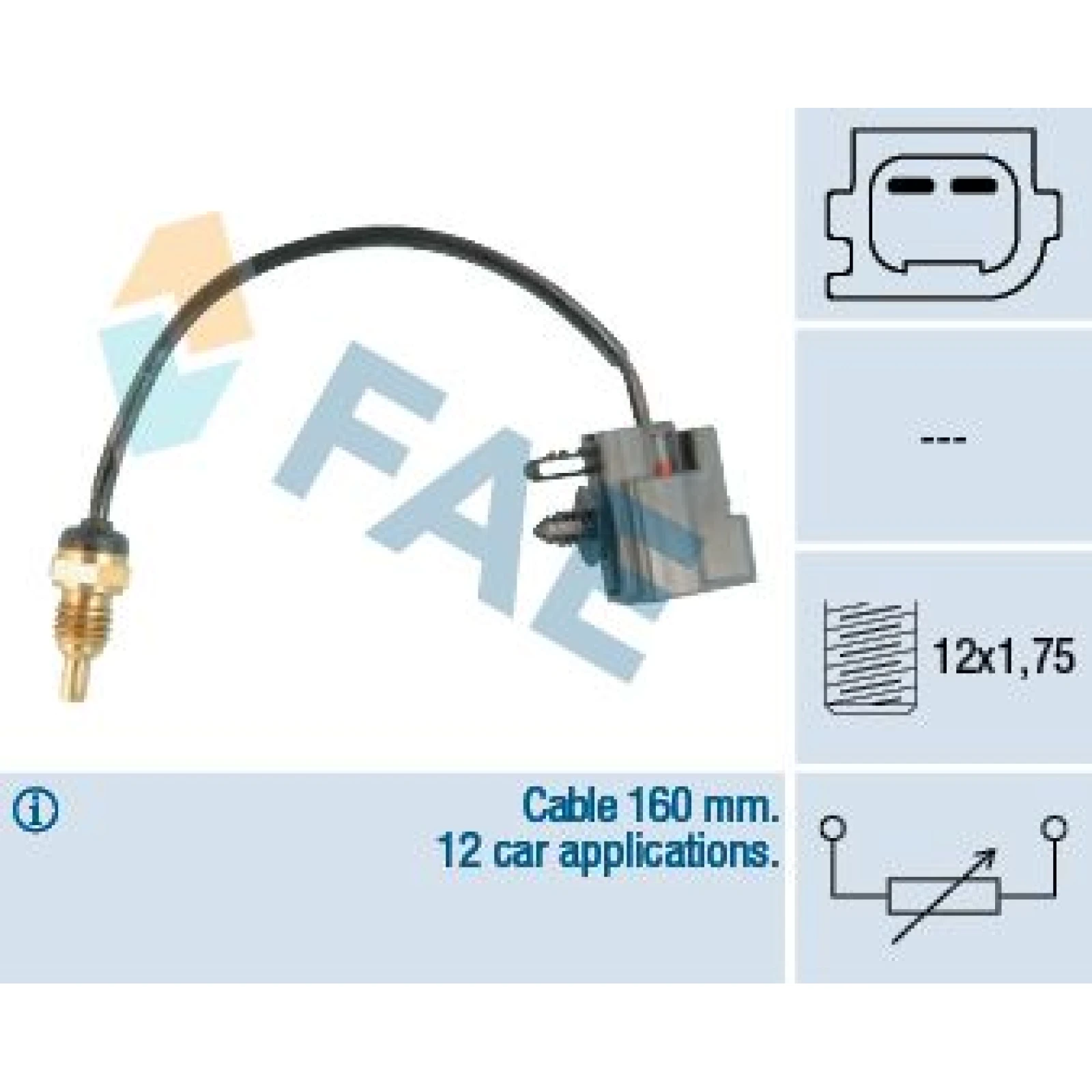 FAE Sensor, Kühlmitteltemperatur 32426