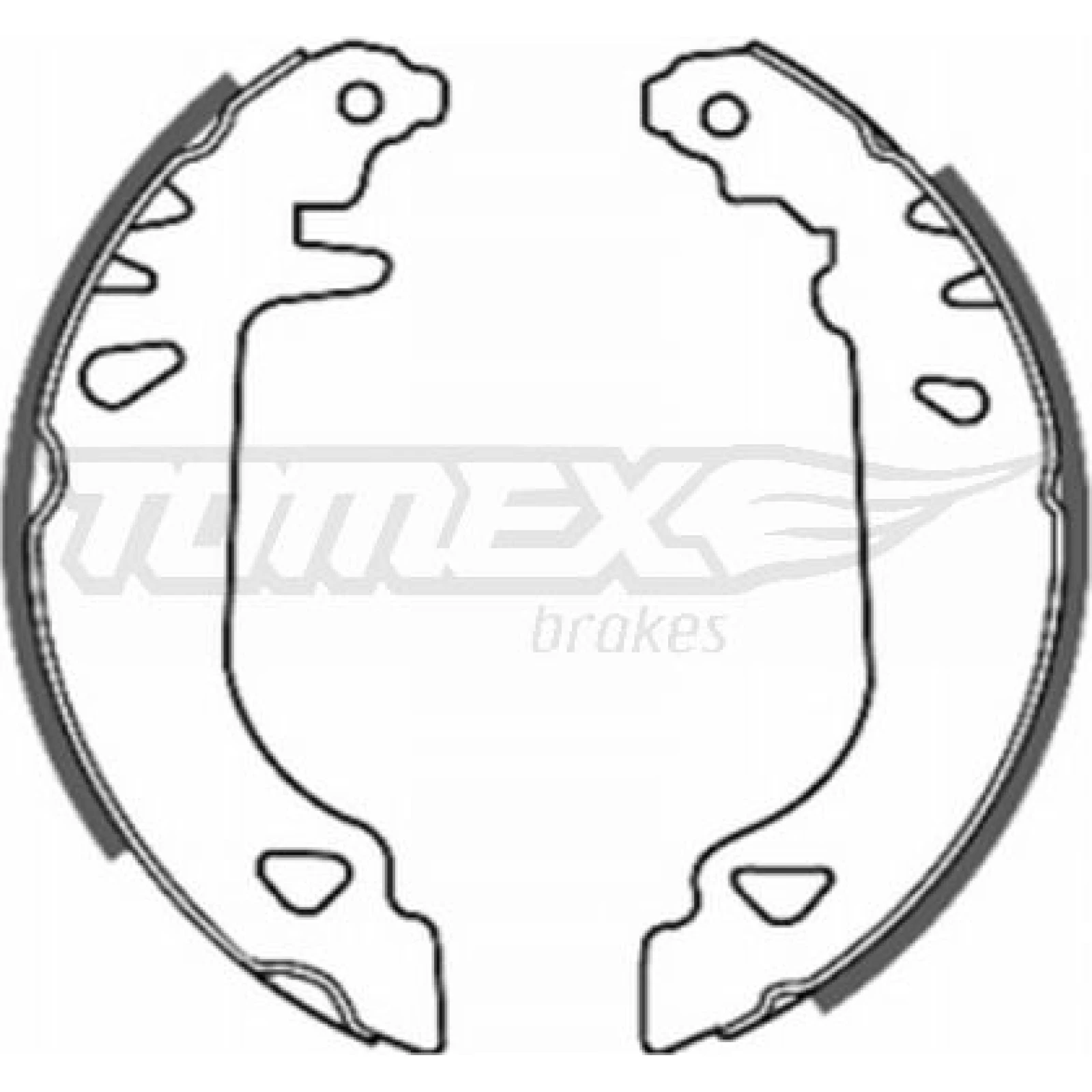 TOMEX brakes Bremsbackensatz TX 20-19