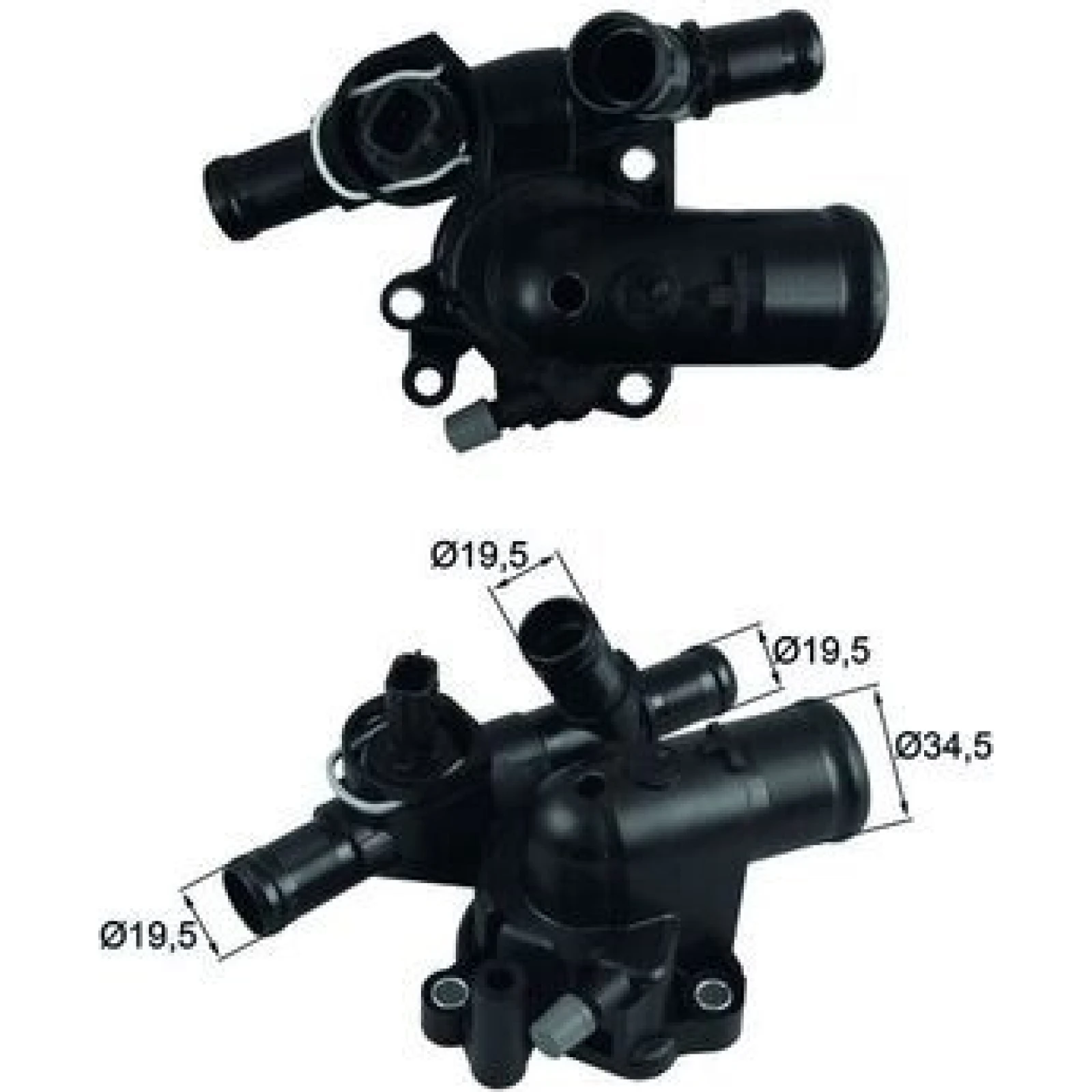 Integralthermostat TI 248 83