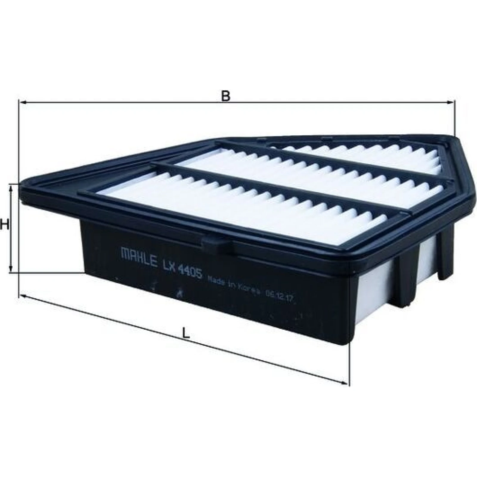 MAHLE Luftfilter LX 4405