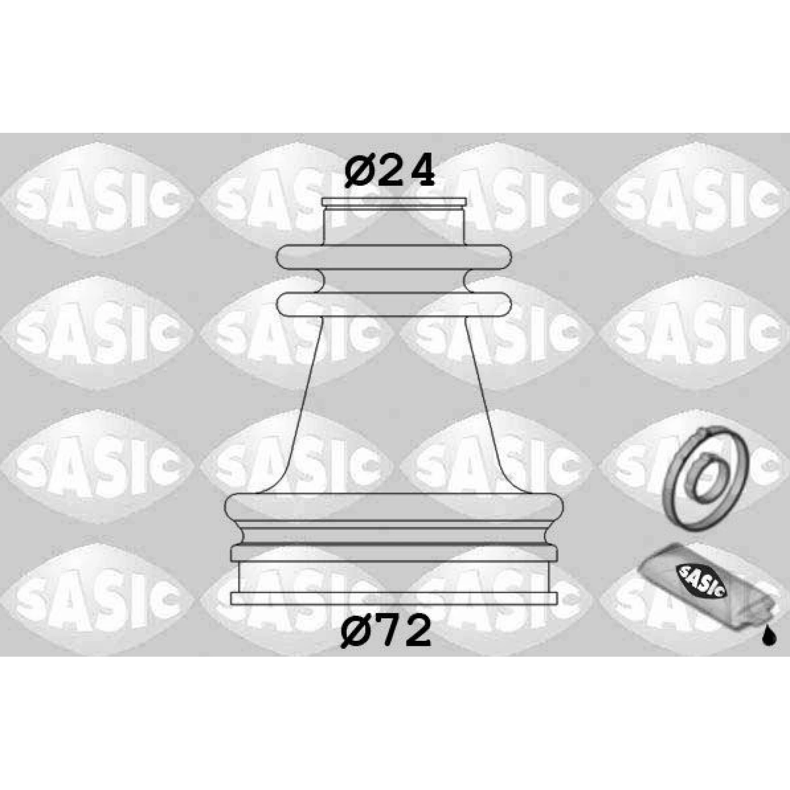 Faltenbalg, Antriebswelle Renault International 4003462