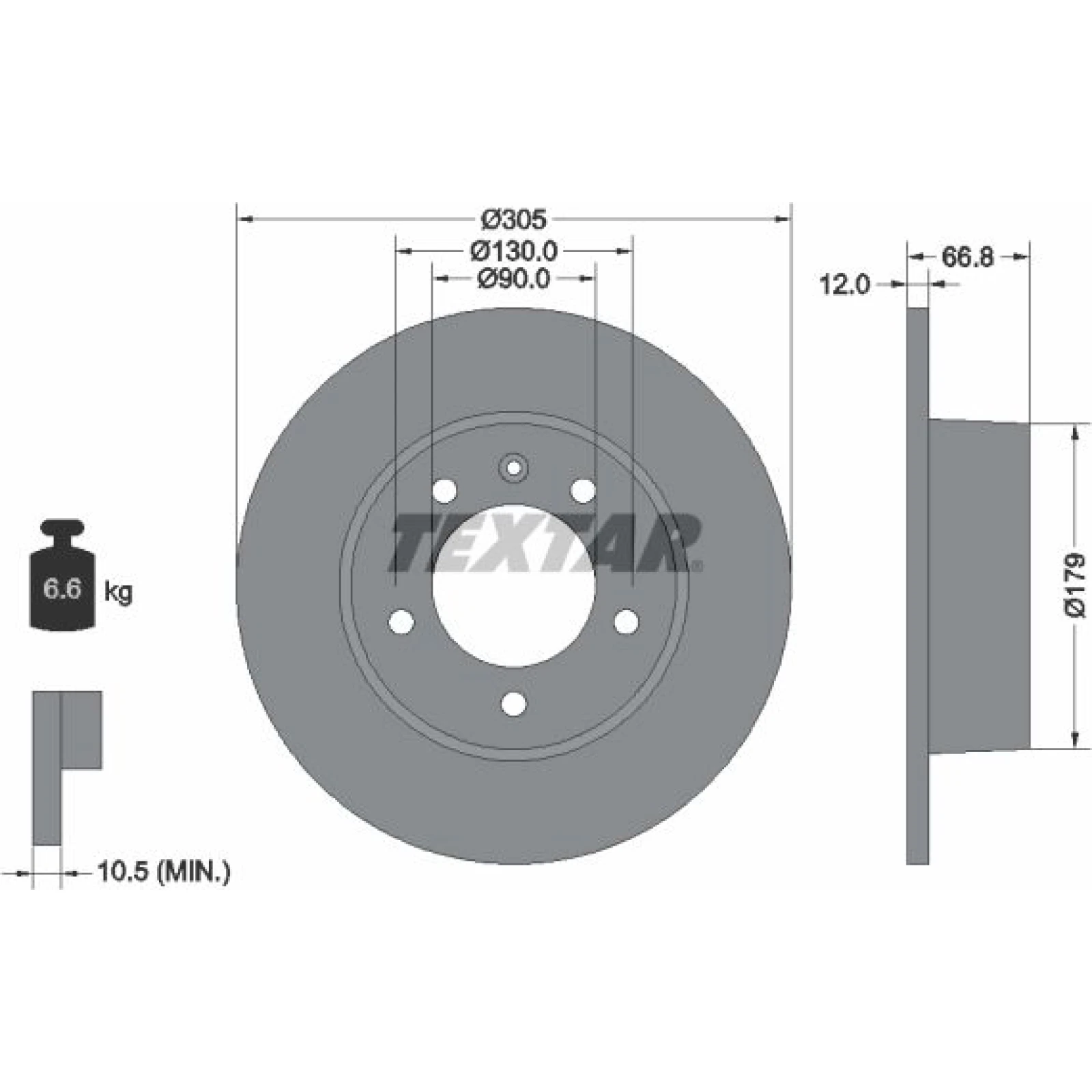 Bremsscheibe Opel/Renault T. Ma 92111203