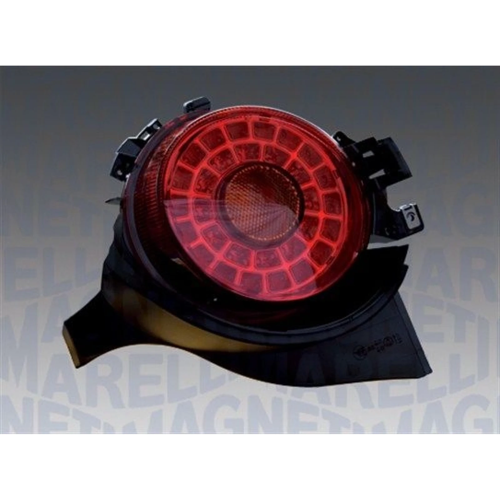 Heckleuchte R M K-PLATTE ROT/GELB LED MAGN PQ 1120,659,1