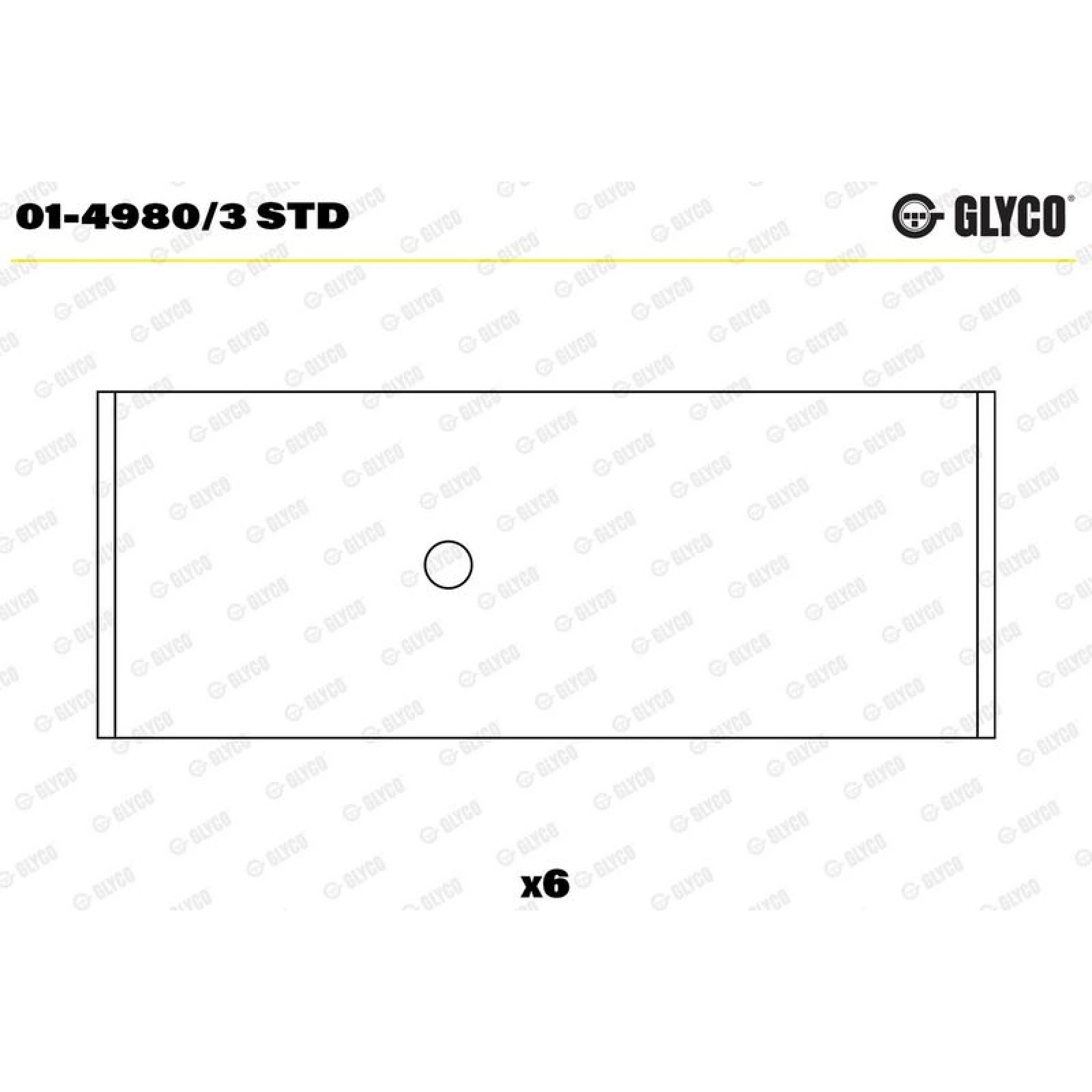 PLEUELLAGER 01-4980/3 STD