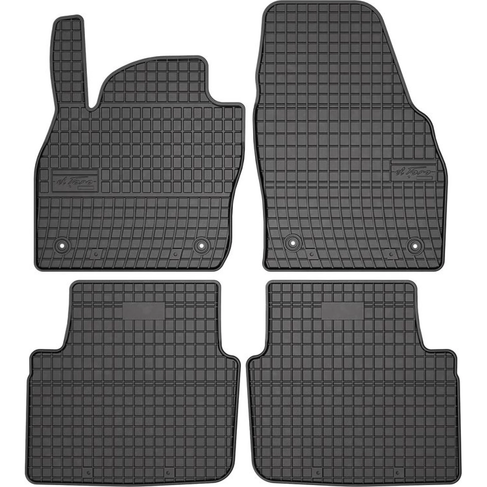 410725 FROGUM passgenaue Kofferraummatte / Gummimatte Škoda Kamiq 19
