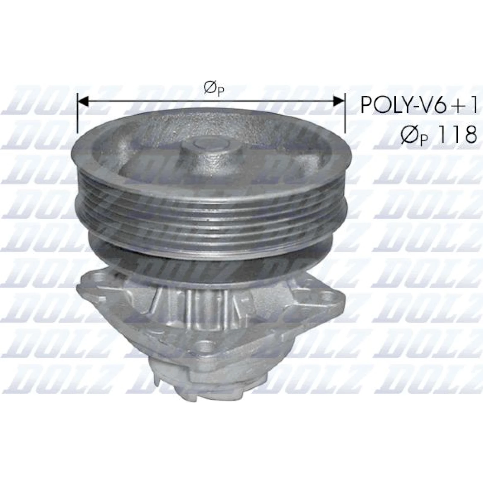 DOLZ Wasserpumpe / Kühlmittelpumpe S224