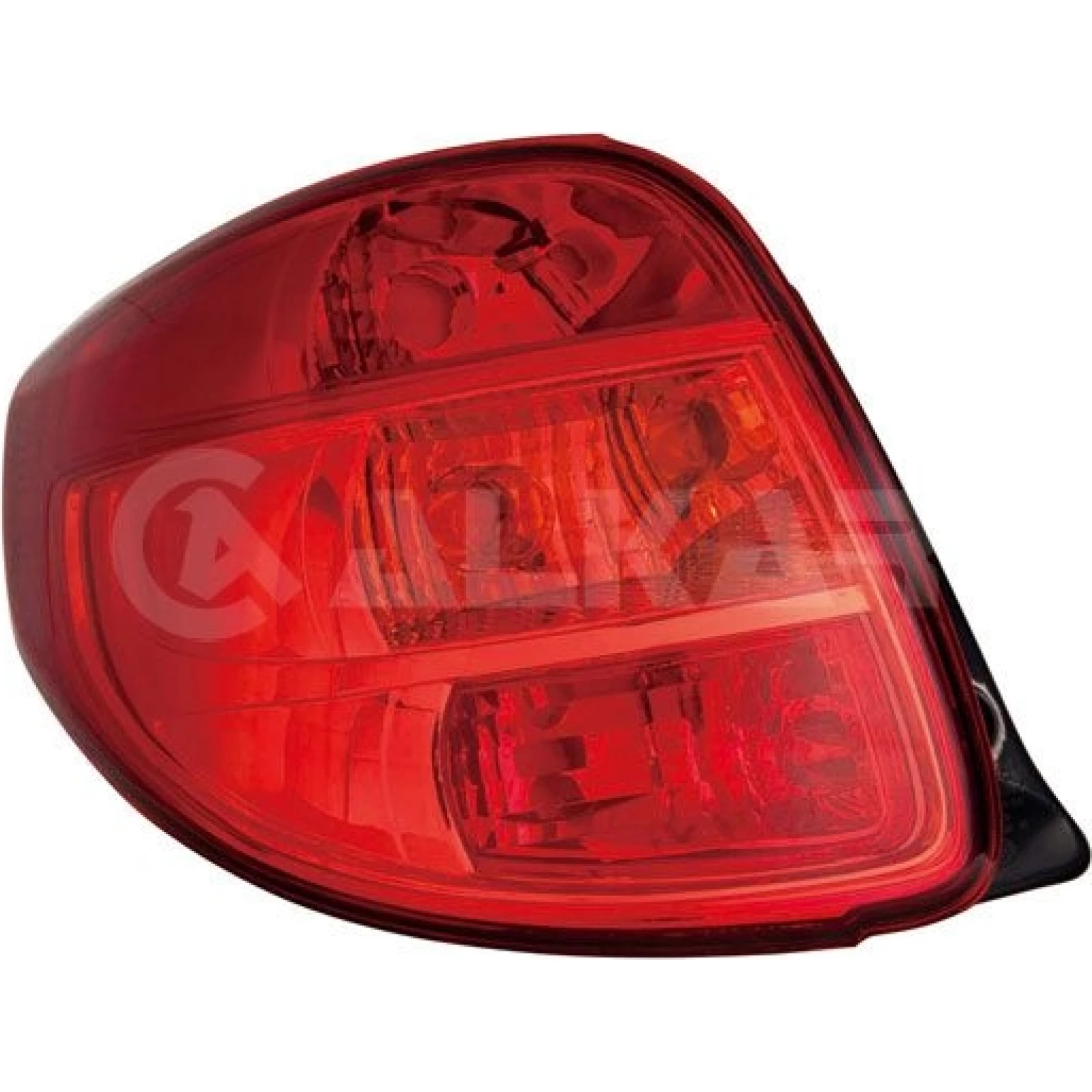 Heckleuchte L O K-PLATTE 2570,658,1