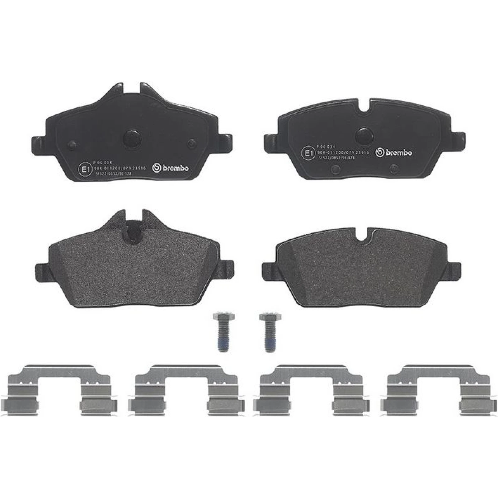 BREMBO Bremsklötze VA P 06 034