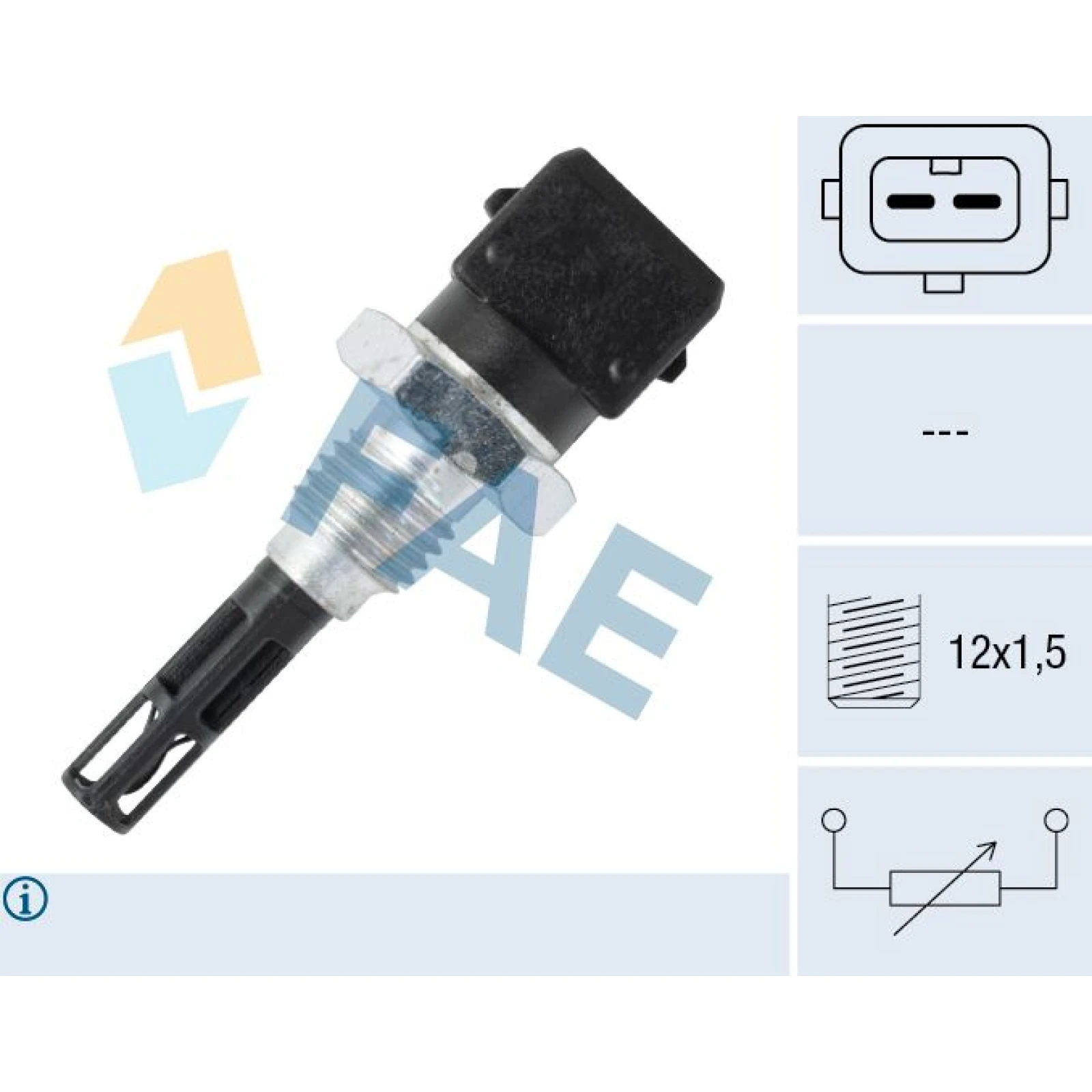 FAE Sensor, Ansauglufttemperatur 33166