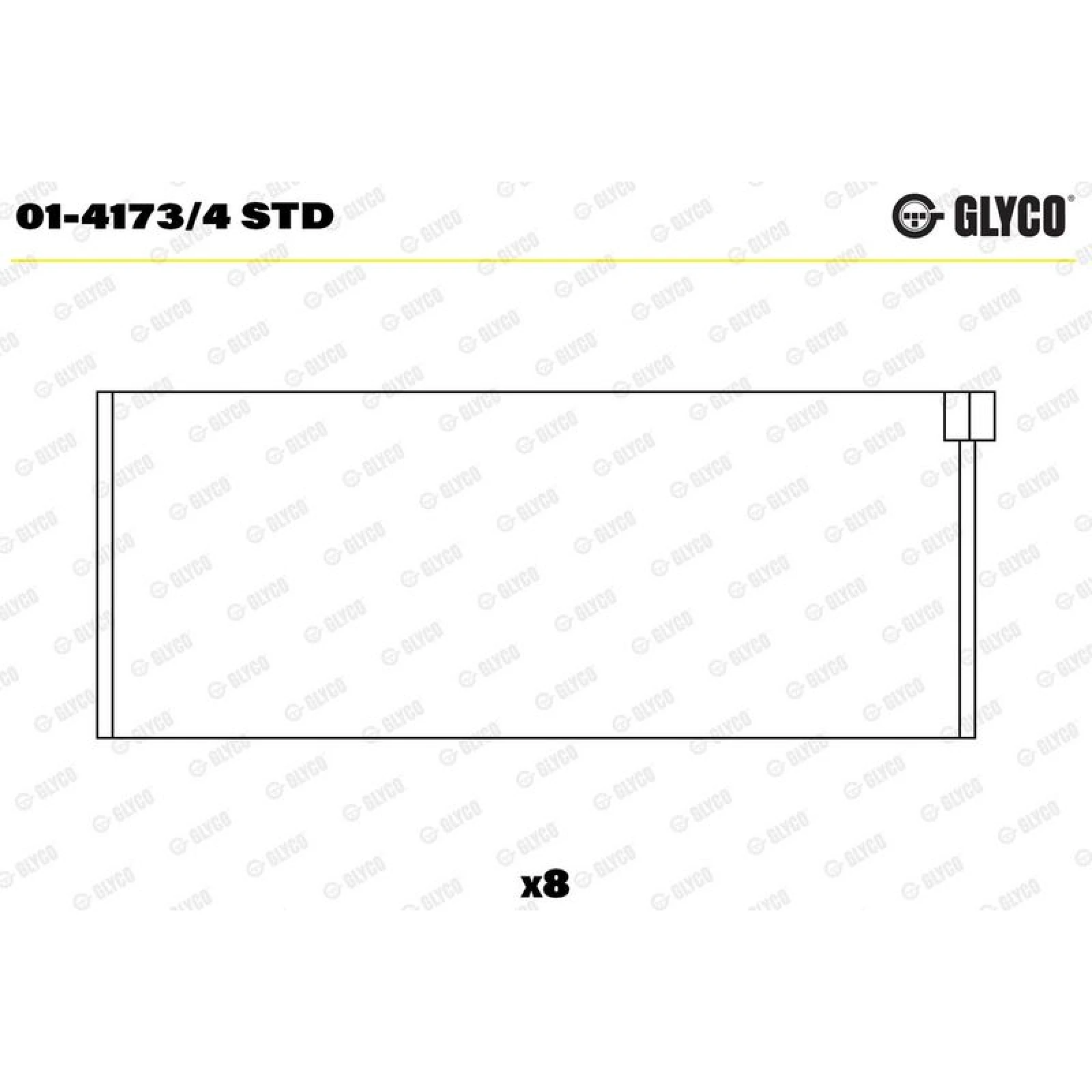 PLEUELLAGER 01-4173/4 STD
