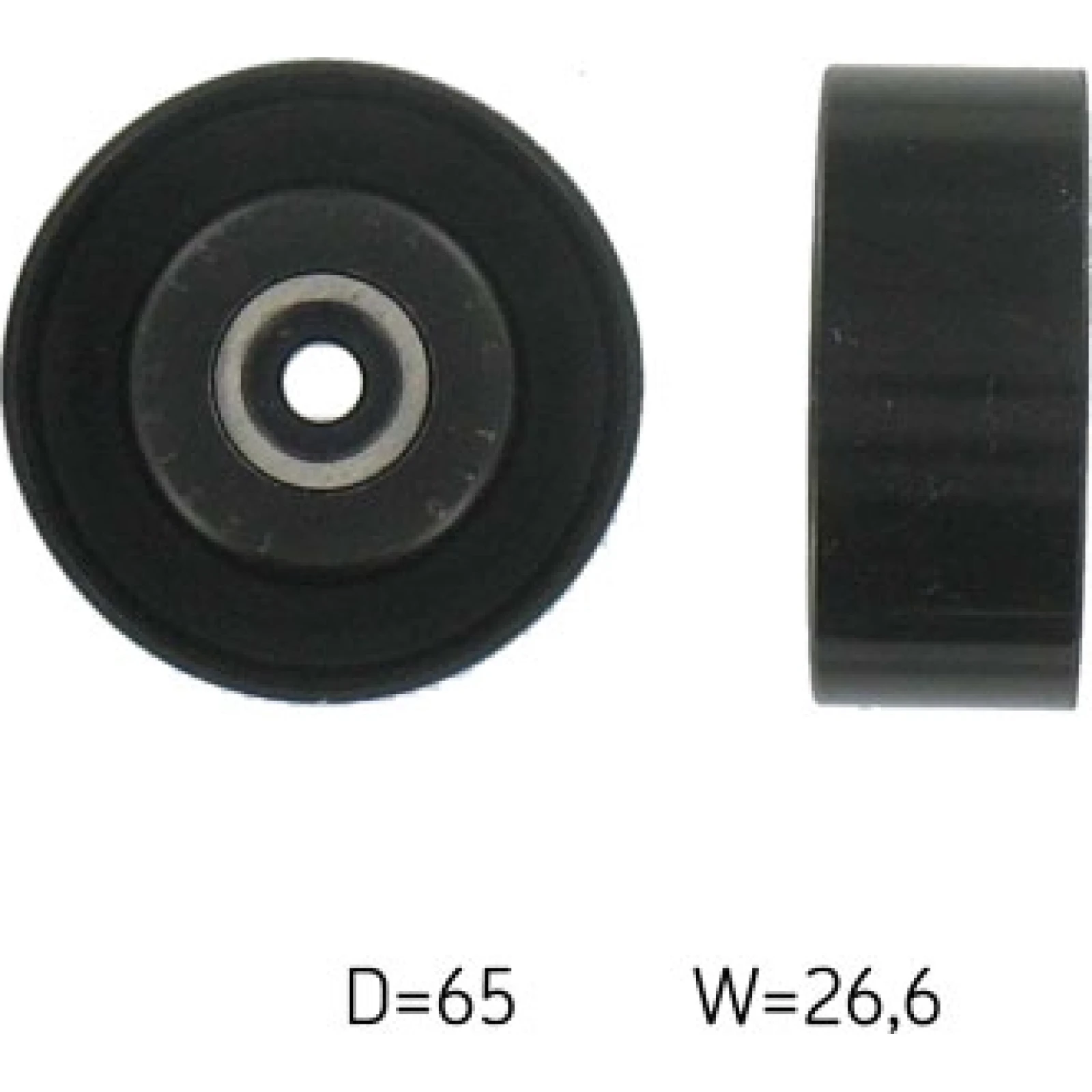 Spannrolle Nebentrieb VKM 33075