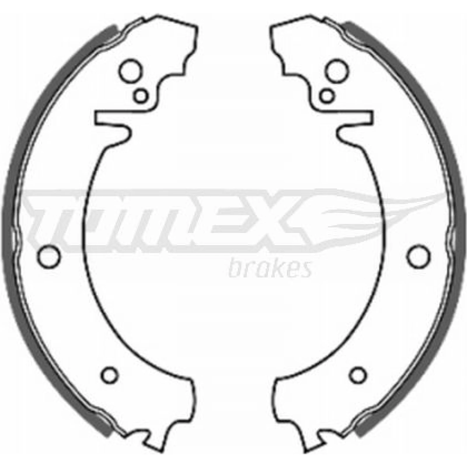 TOMEX brakes Bremsbackensatz TX 20-11