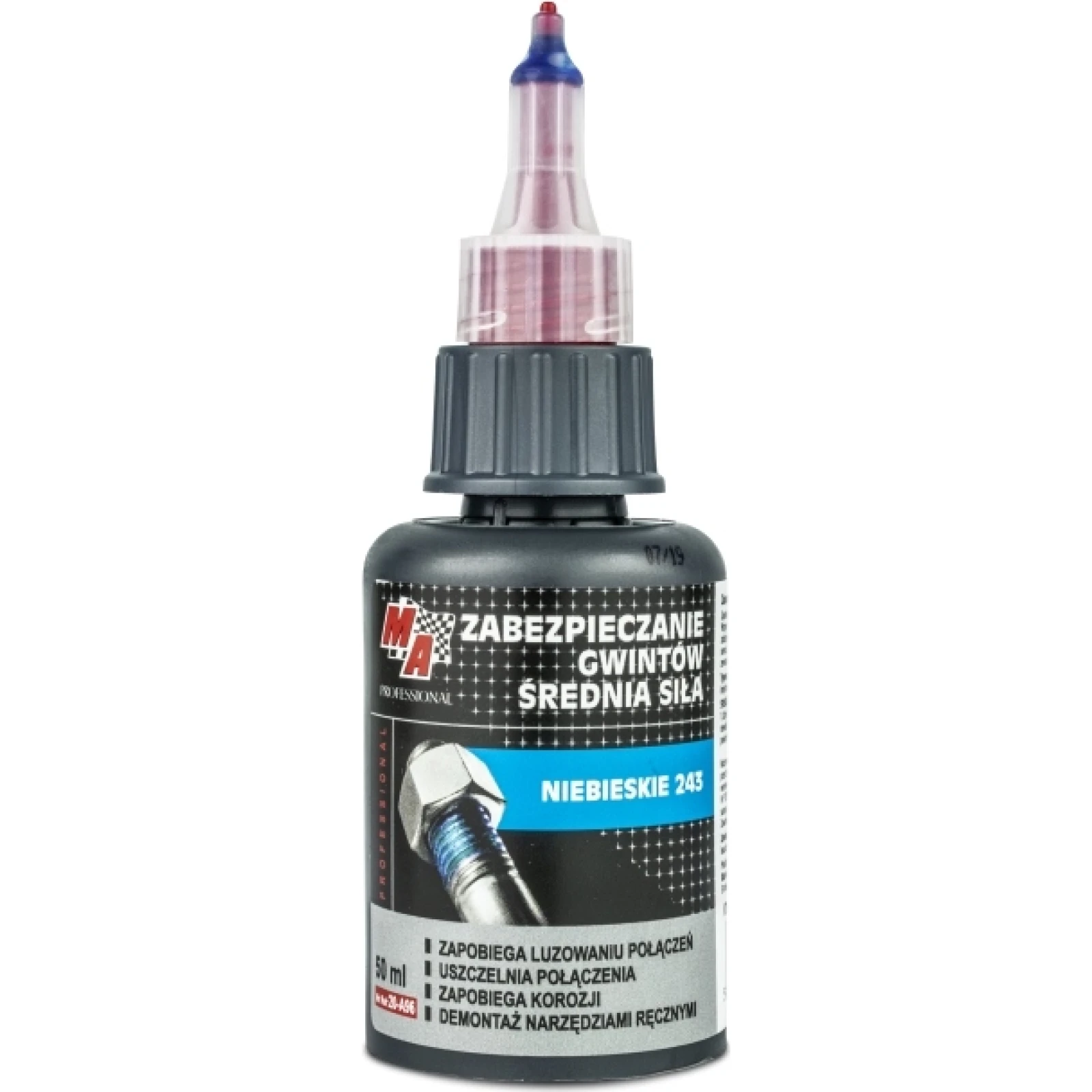 Gewindesicherheit û Mittelblau 50Ml Von -54Ïc û 149Ïc Professional 20-A96