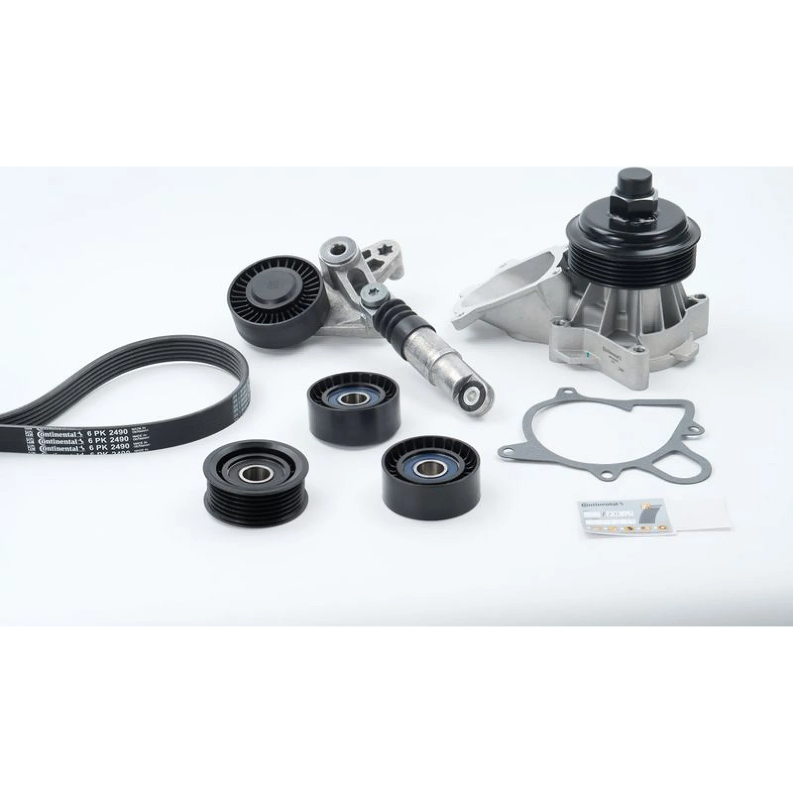 CONTINENTAL CTAM Wasserpumpe + Keilrippenriemensatz 6PK2490WP1