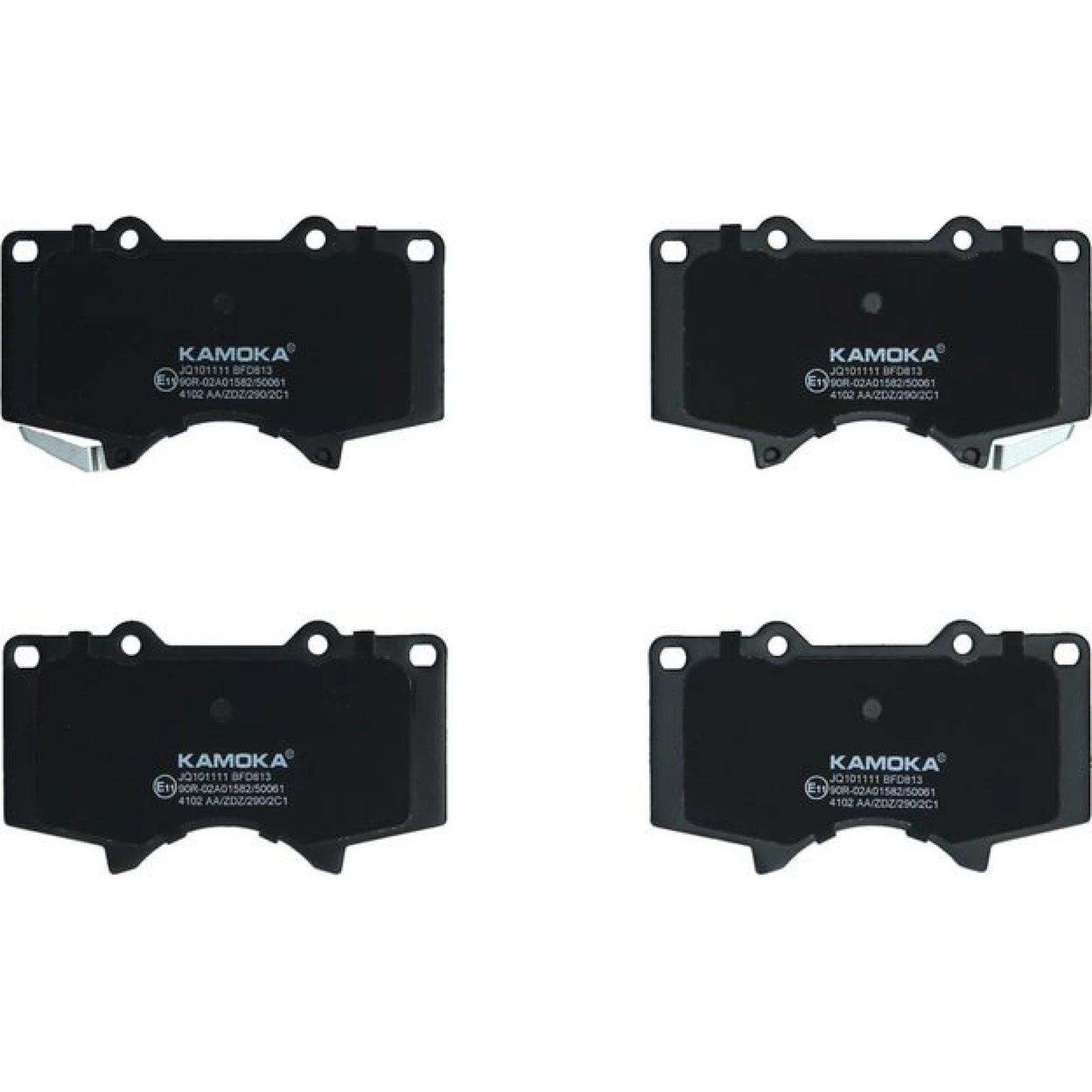 KAMOKA Bremsbelagsatz, Scheibenbremse JQ101111
