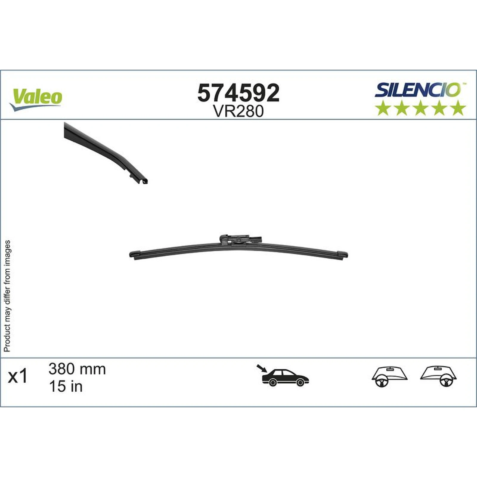 VALEO Silencio Rear (1Stk) 574592
