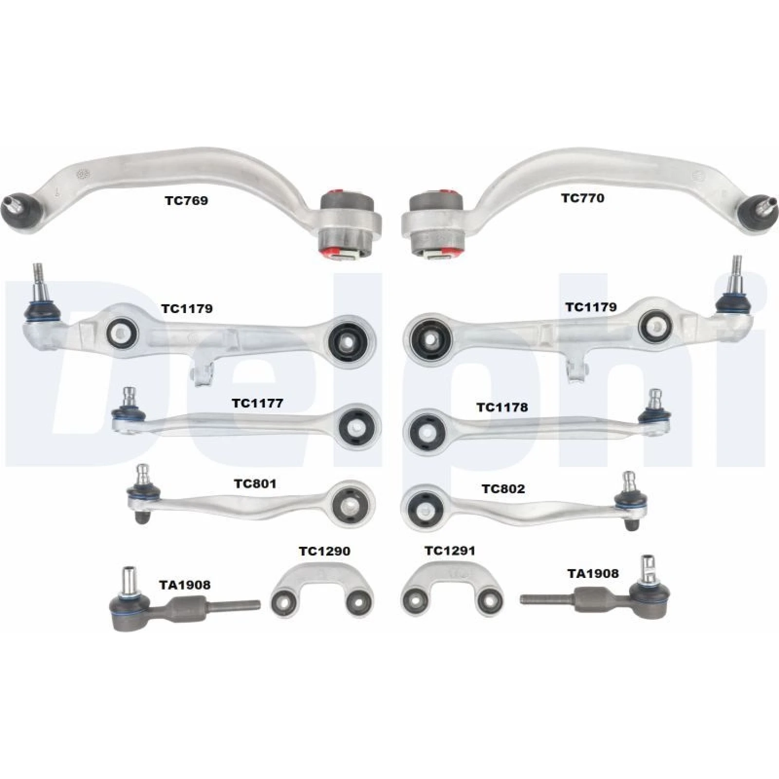 Reparatursatz, Querlenker TC1500KIT