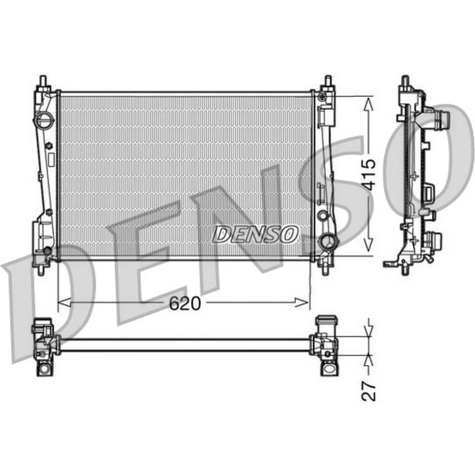 DENSO Motorkühler DRM09110