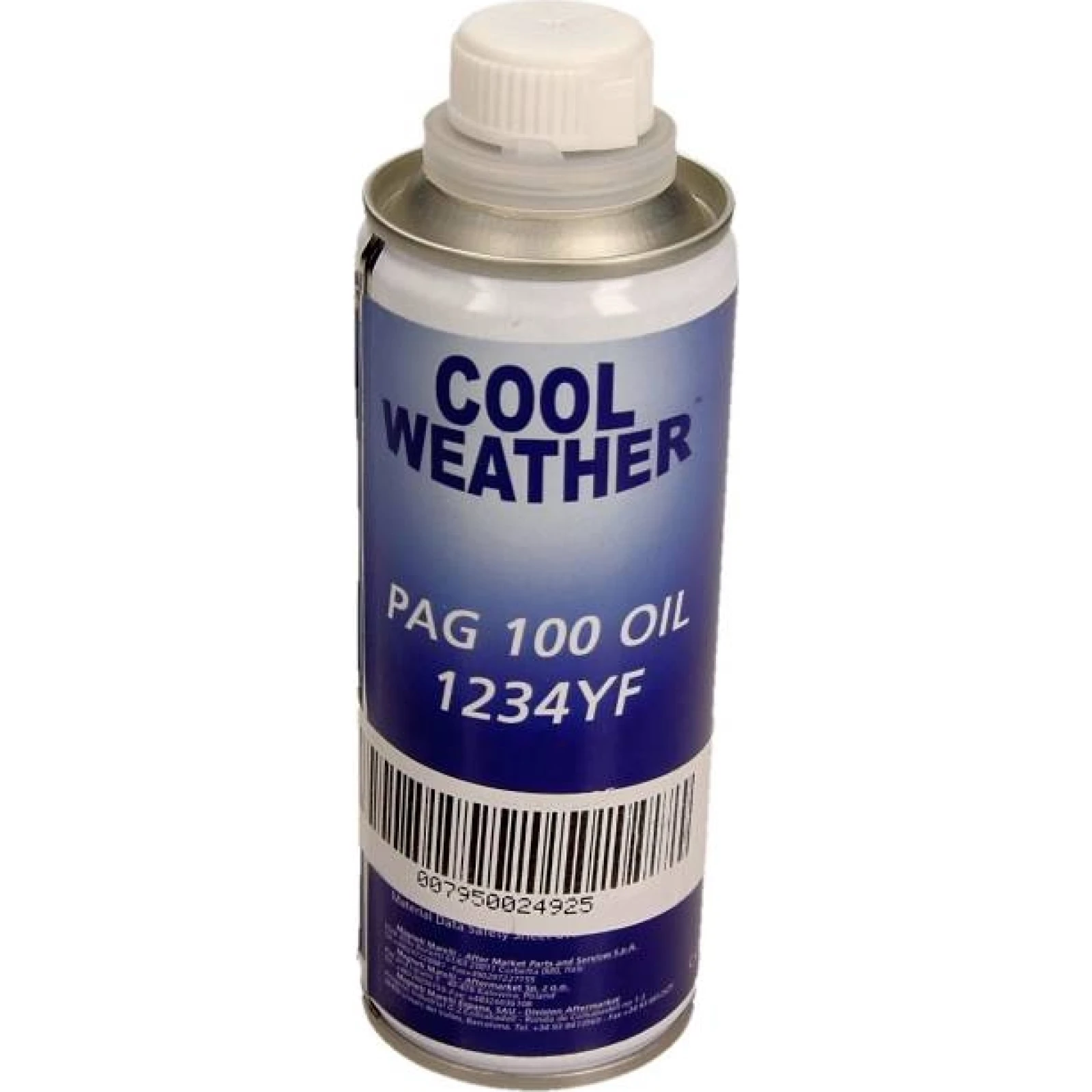 Pag 100 KlimaanlageÖl 250Ml für Kältemittel R1234Yf (Mechanische Kompressoren) 007950024925
