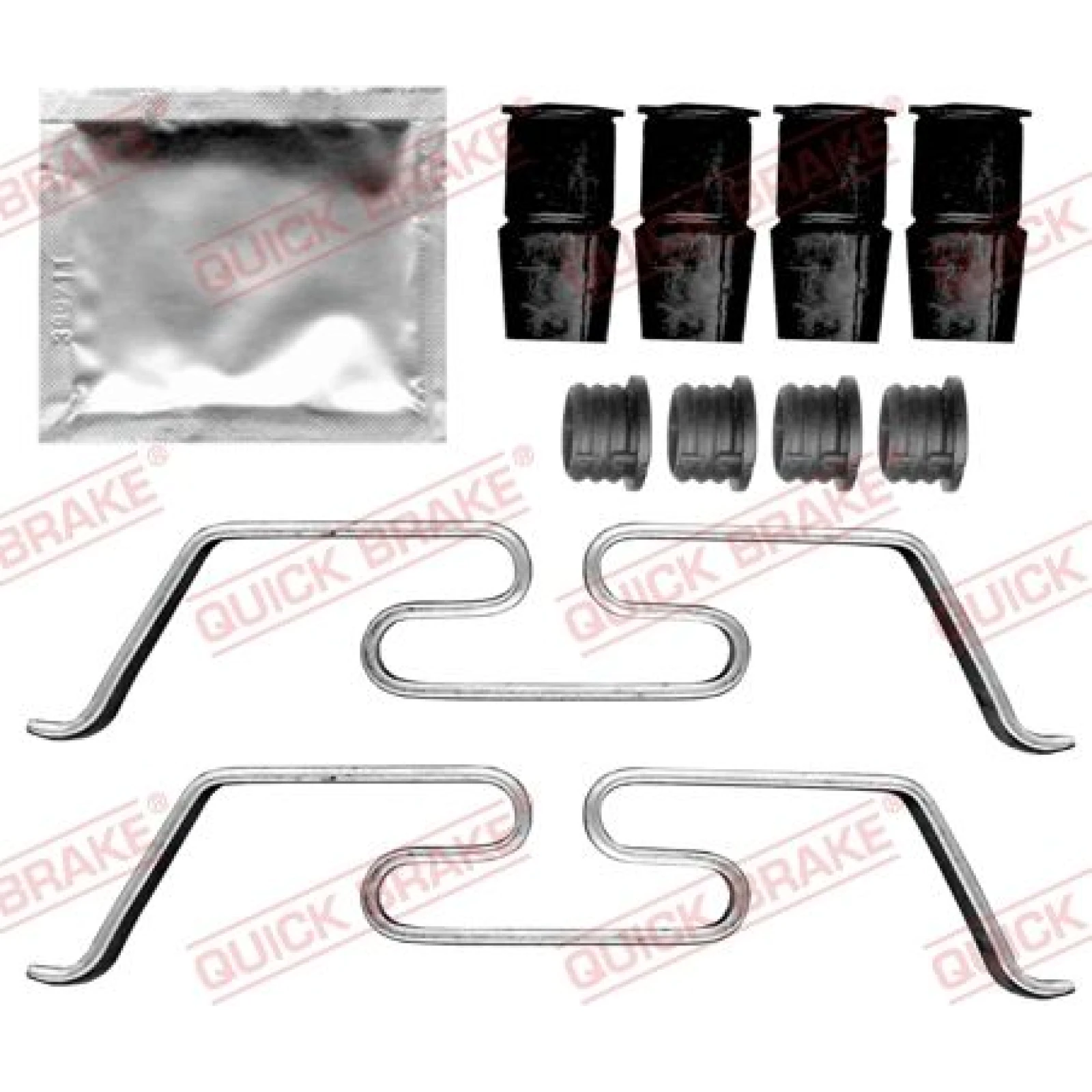 Quick Brake Zusatzsatz für Scheibenbremsbeläge 109-0086