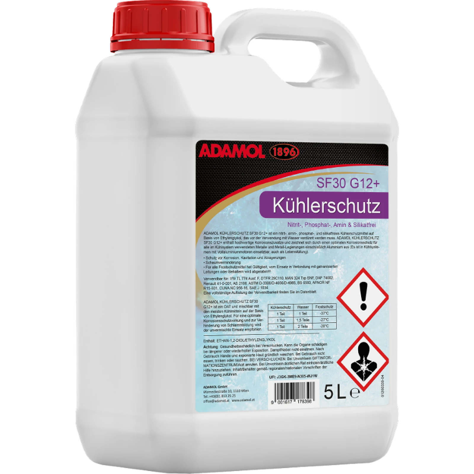 Adamol Kühlerschutz SF30 G12+ 5L 01260339
