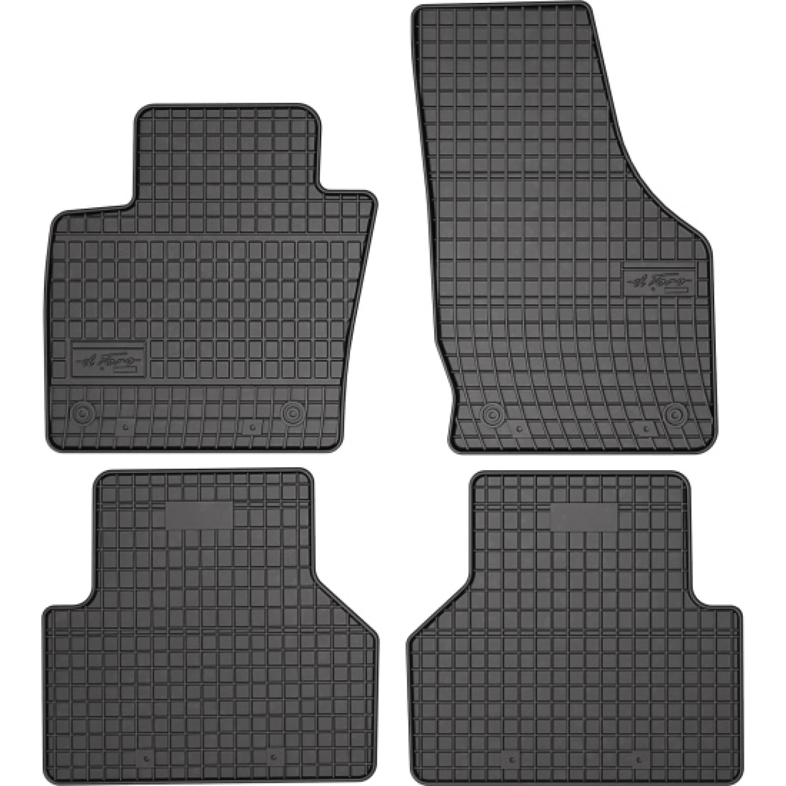 Passgenaue Kofferraummatte Gummimatten Audi Q3 2011 0733