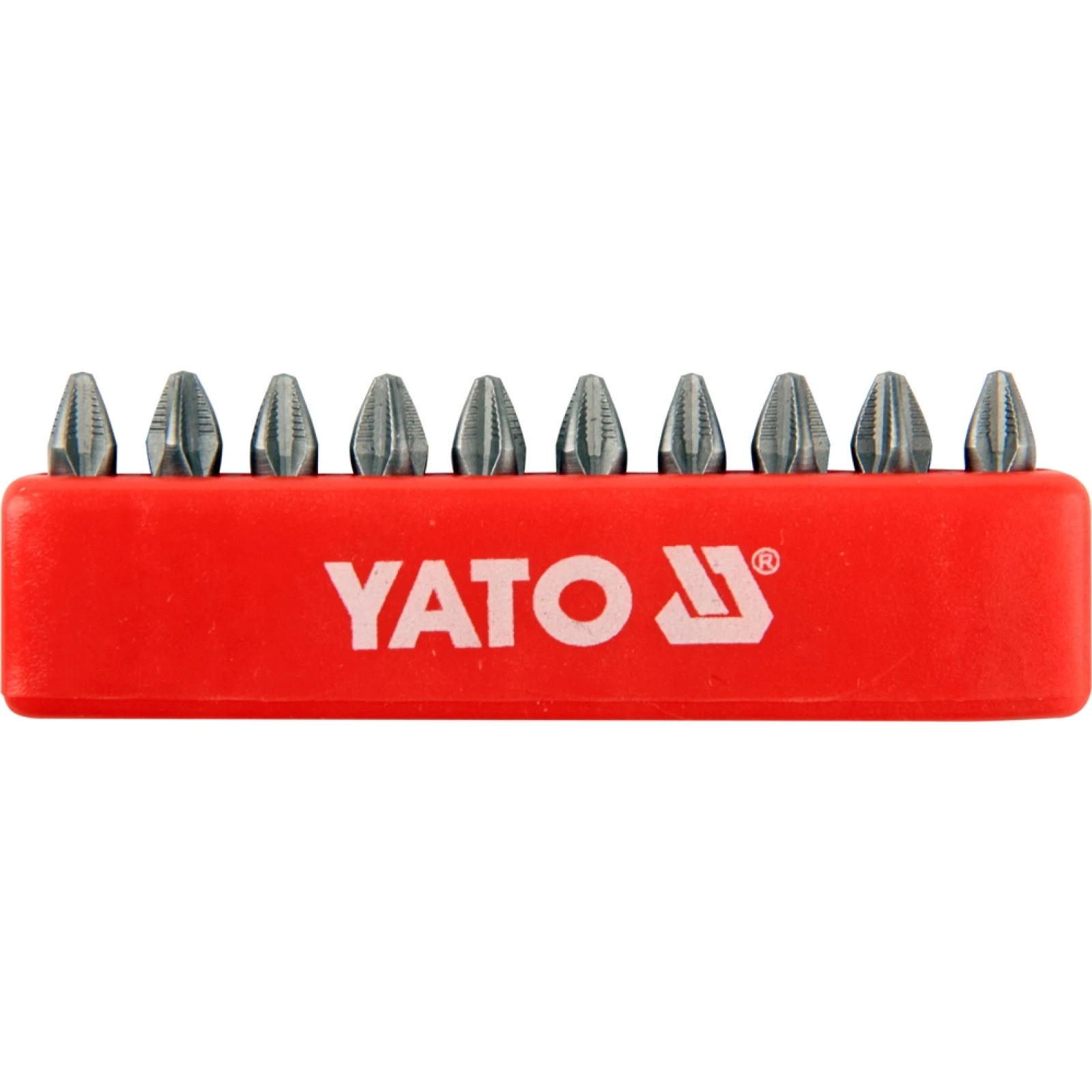 YATO YT-0475 Schraubendreherbitsatz 10Stk. Ph2 x 25 Acr