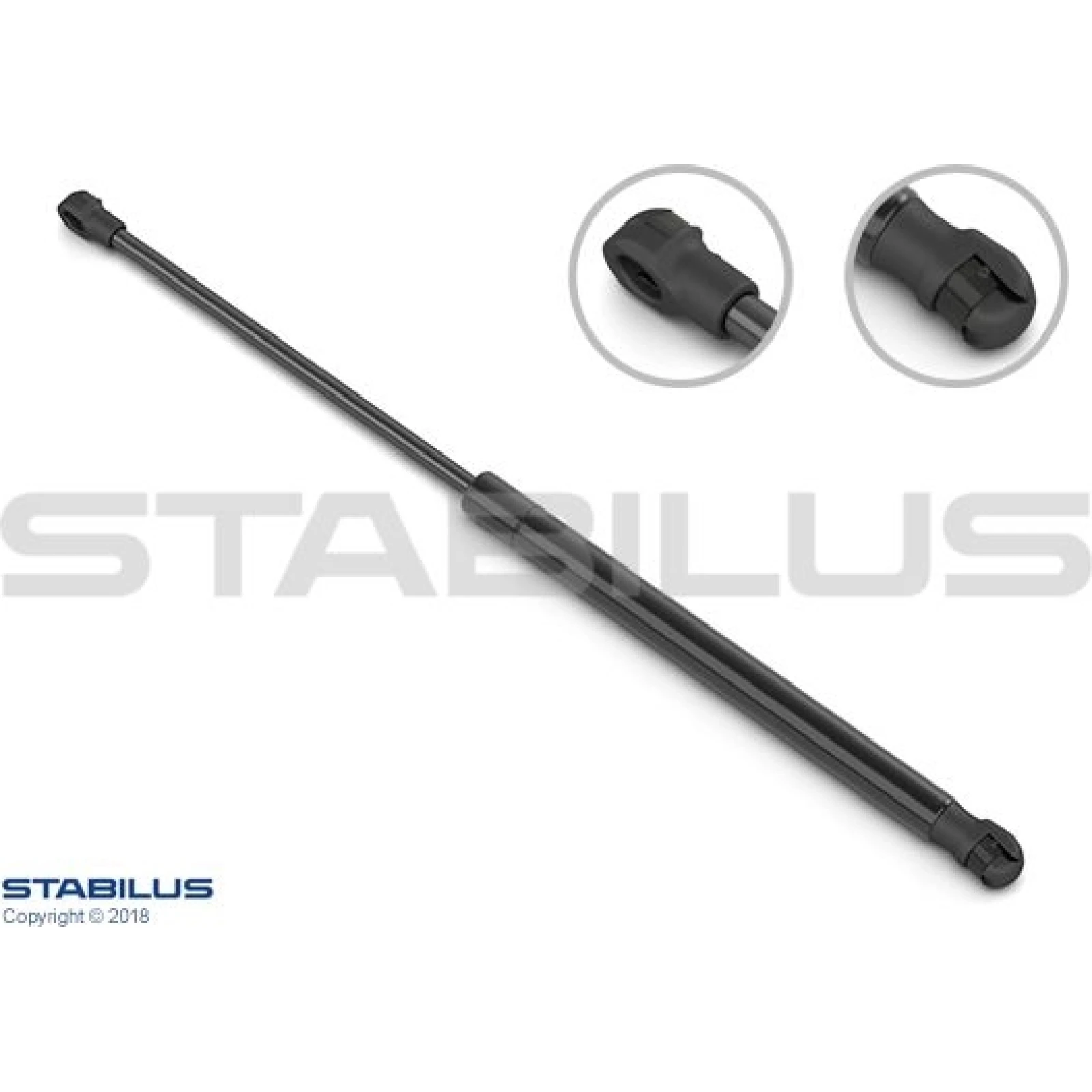 Gasfeder, Hinten L 436 400N 22392