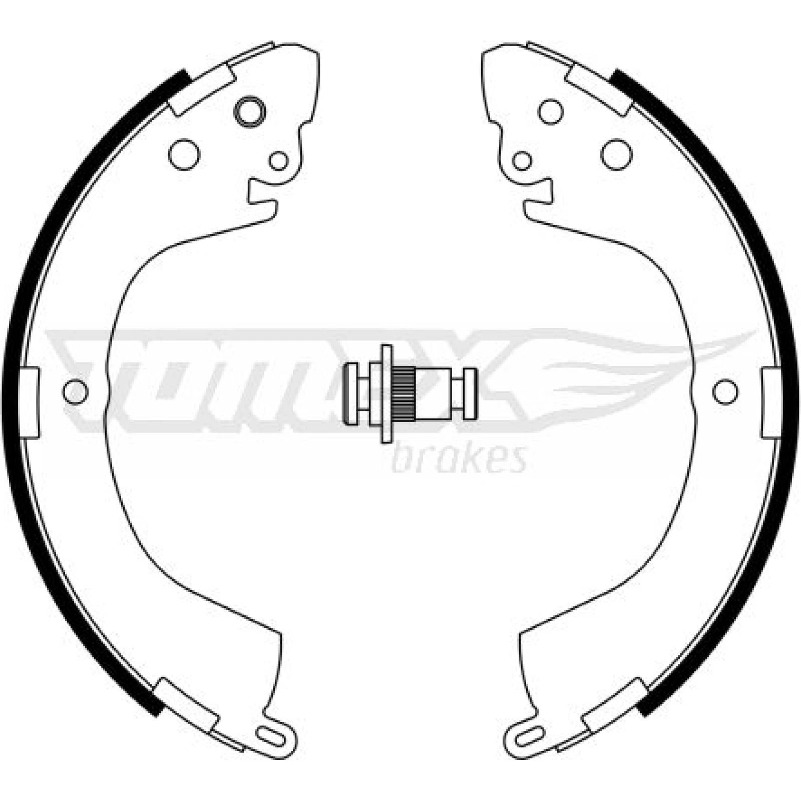 TOMEX brakes Bremsbackensatz TX 23-29