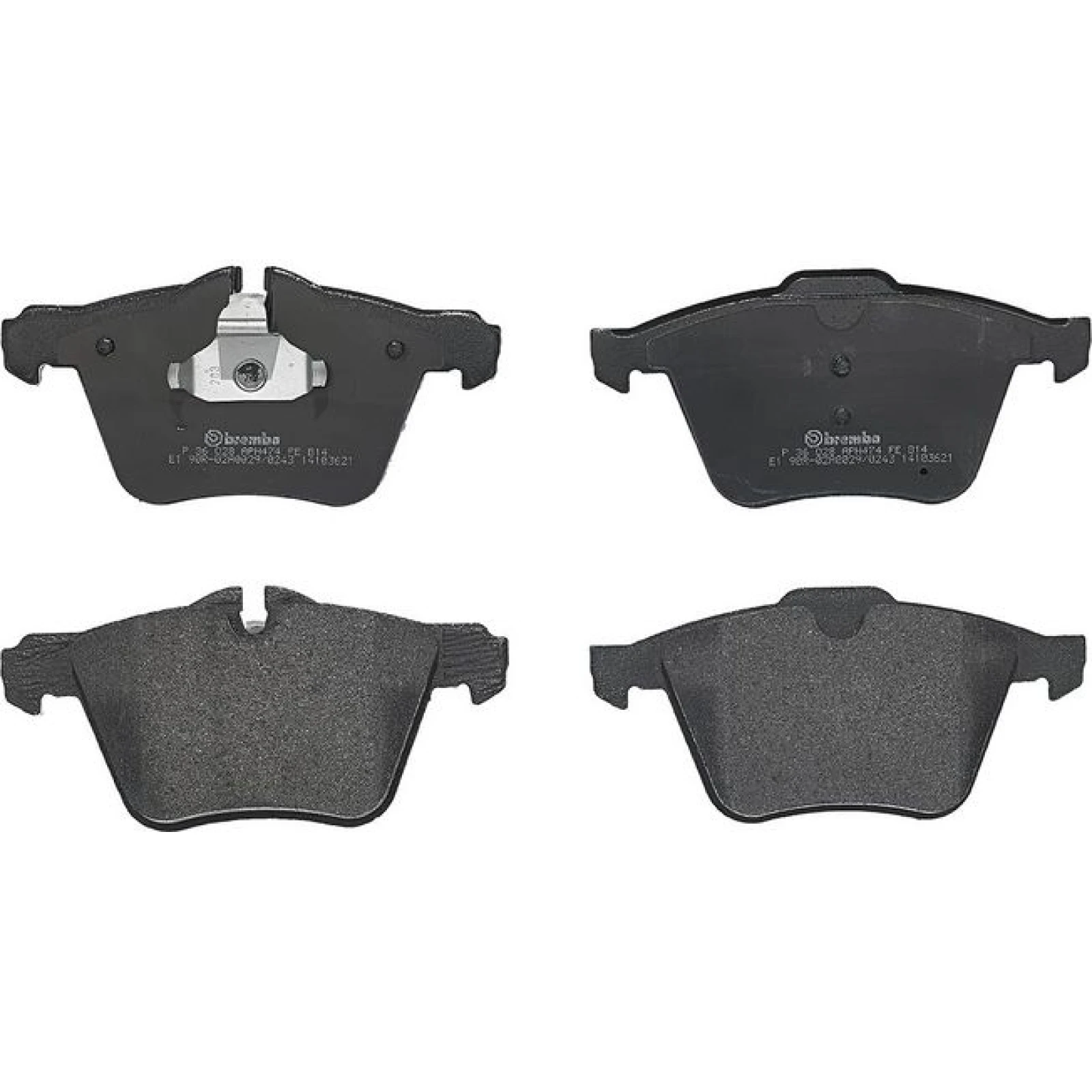 BREMBO Bremsklötze VA P 36 028