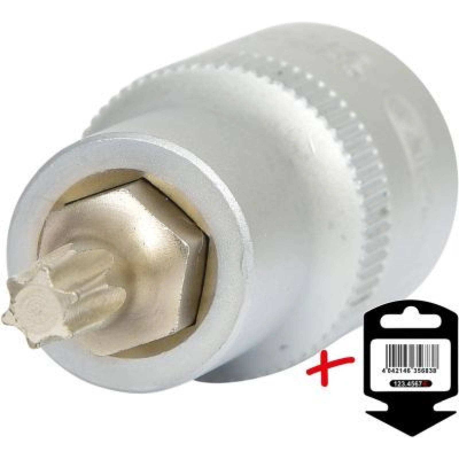 KS TOOLS Mutter mit 1/2 Bit, TX-Profil, T30, Aufhänger 911.1364-E