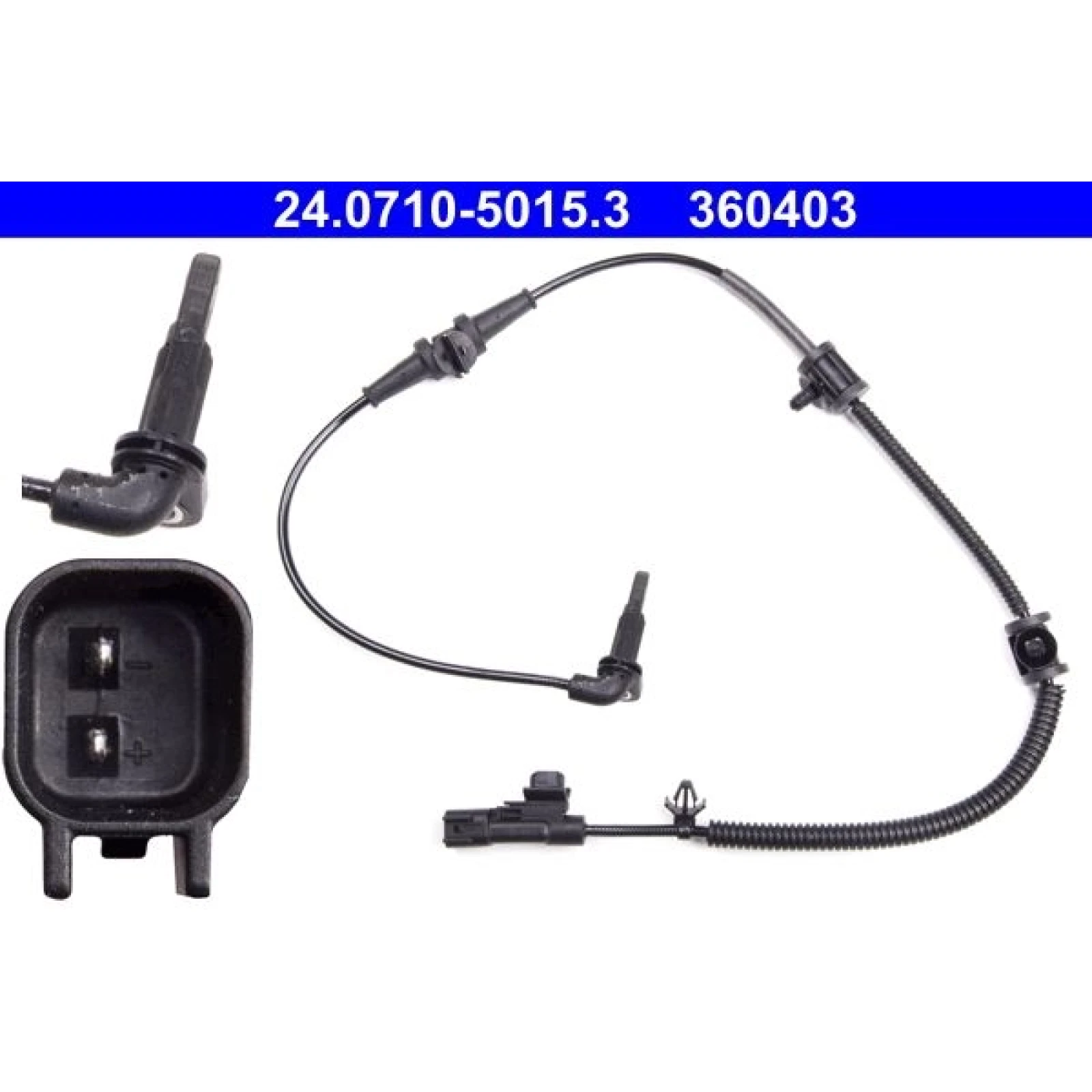 ATE ABS Sensor 24.0710-5015.3
