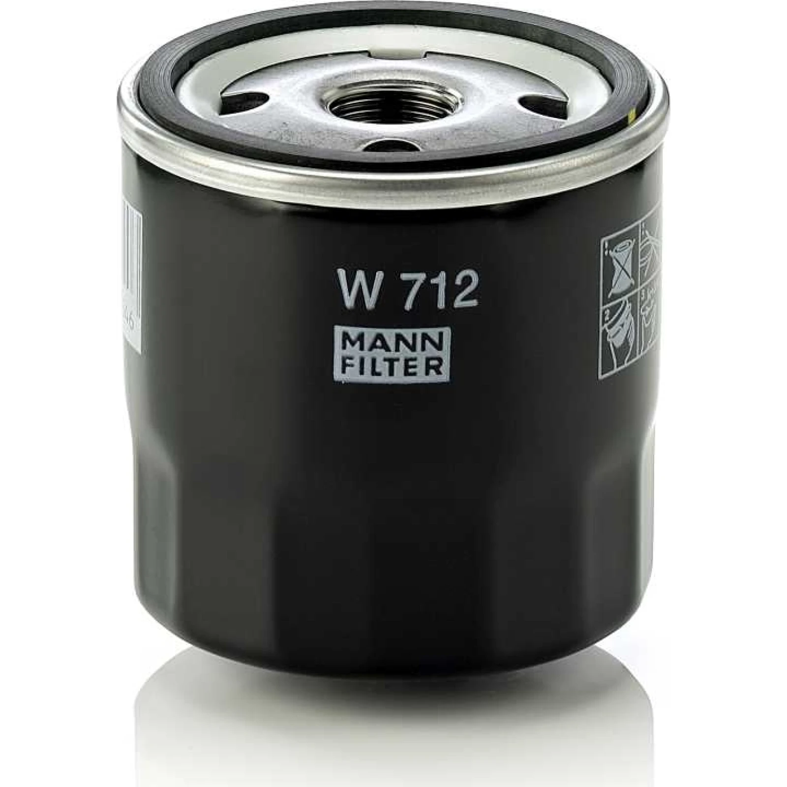 Mann & Hummel Ölfilter PKW W 712