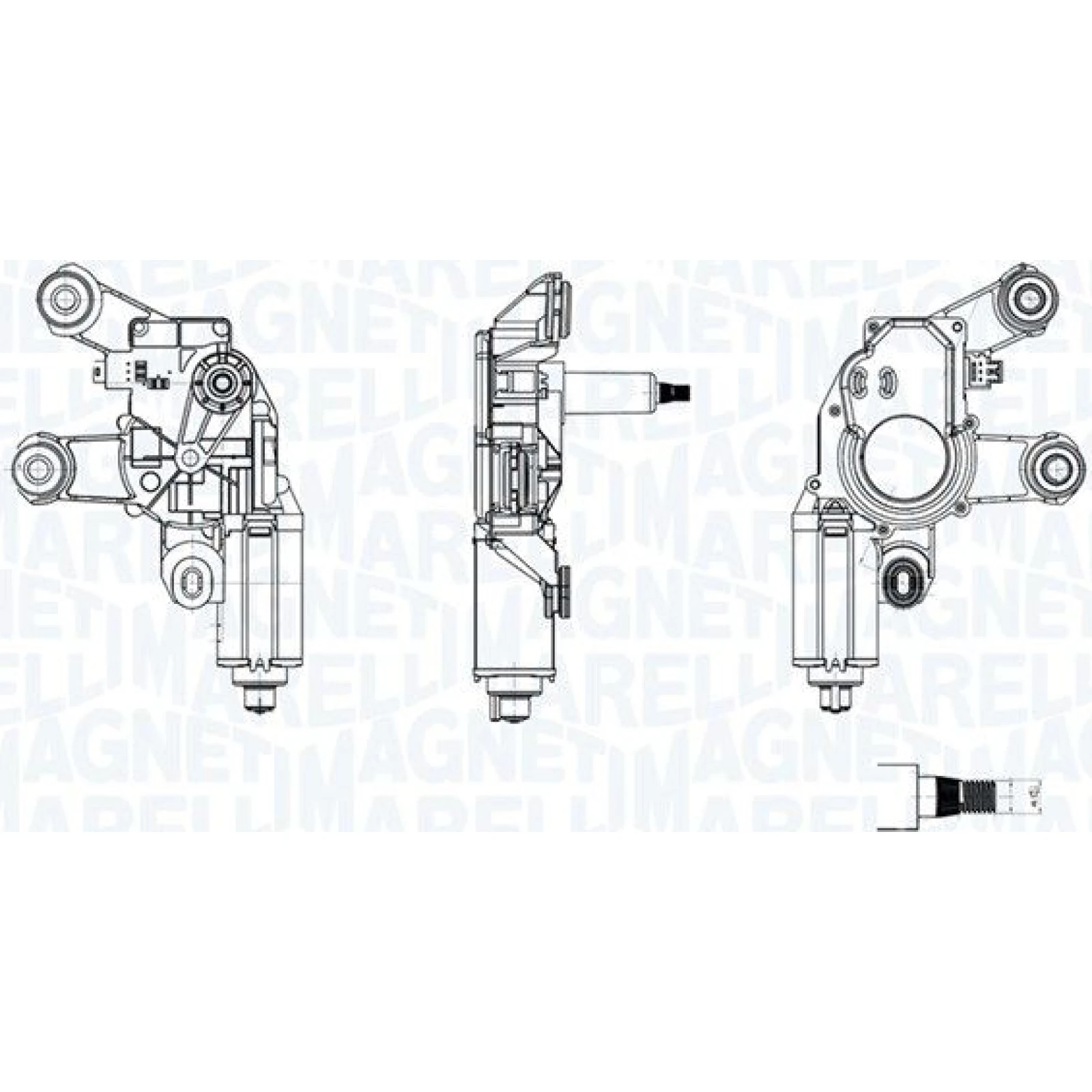 MAGNETI MARELLI Wischermotor 064342004010